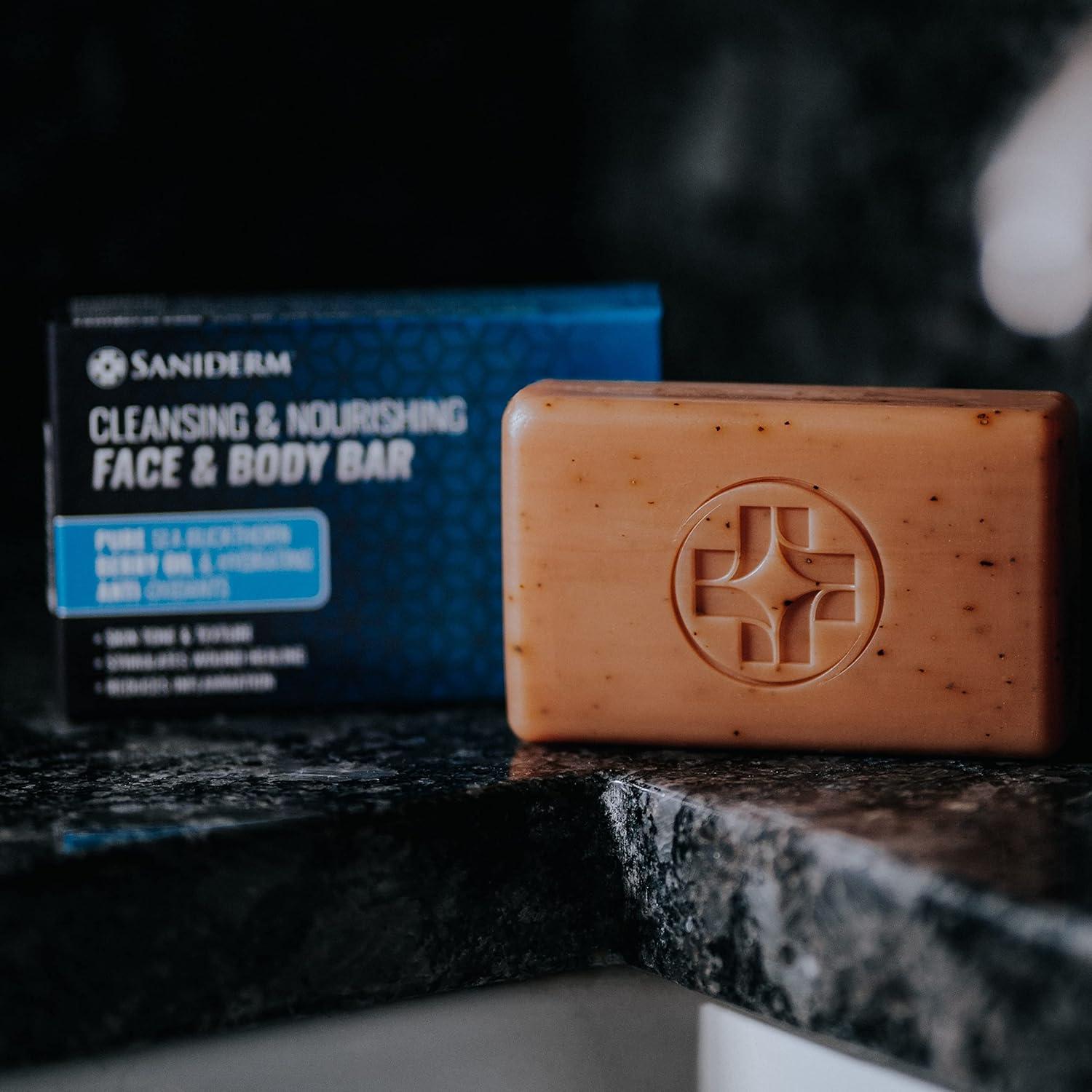 Jabón Limpiador Saniderm para Tatuajes 100g - Hidrata y Sana