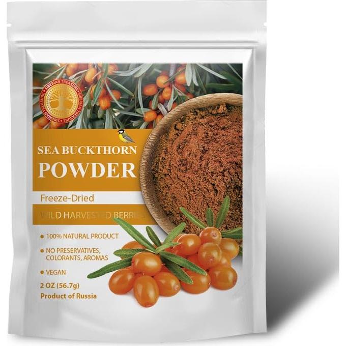 Polvo Liofilizado de Espino Marino Tesoro Siberiano 56.7g