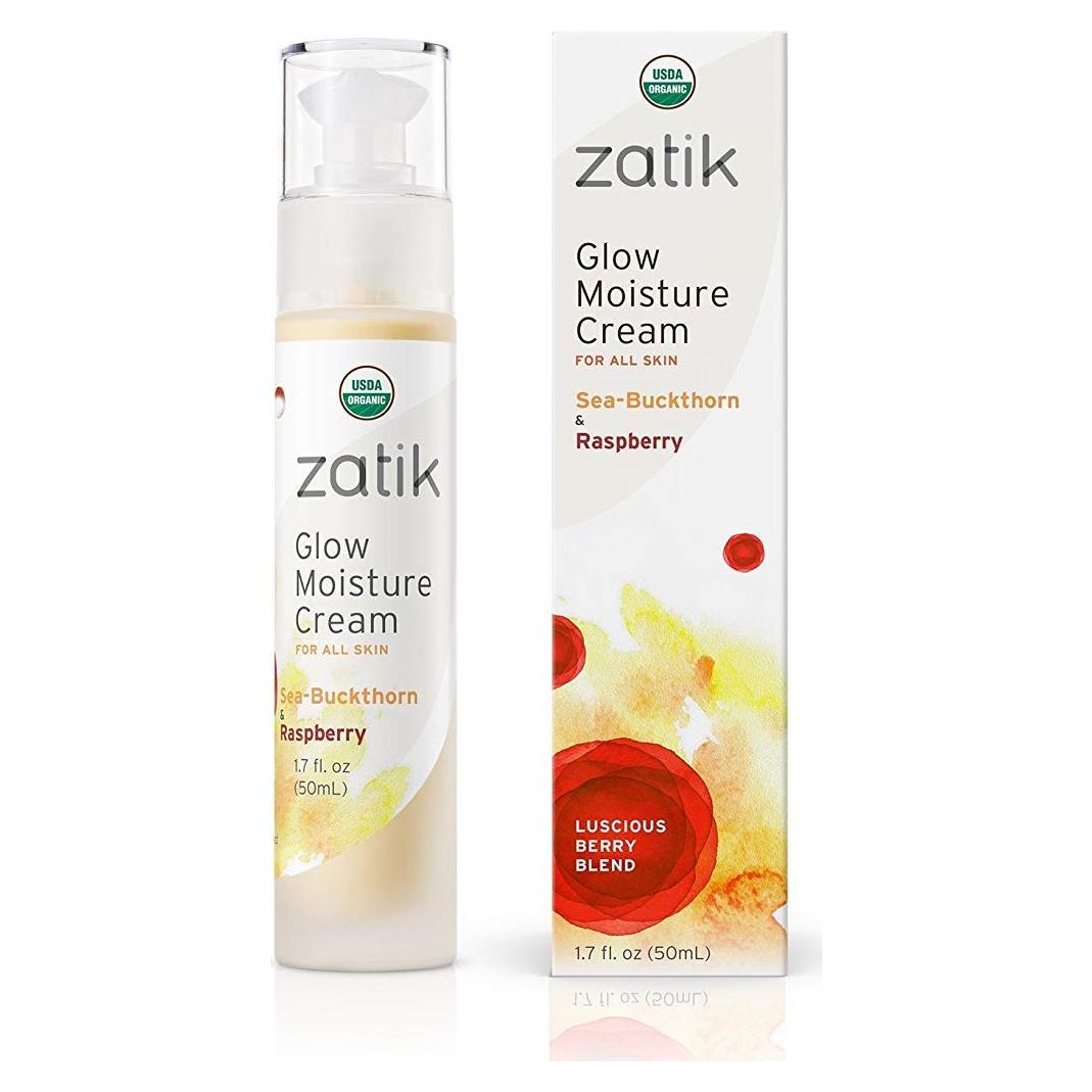Crema Hidratante Brillante Zatik Naturals 50 mL Orgánica Vegana