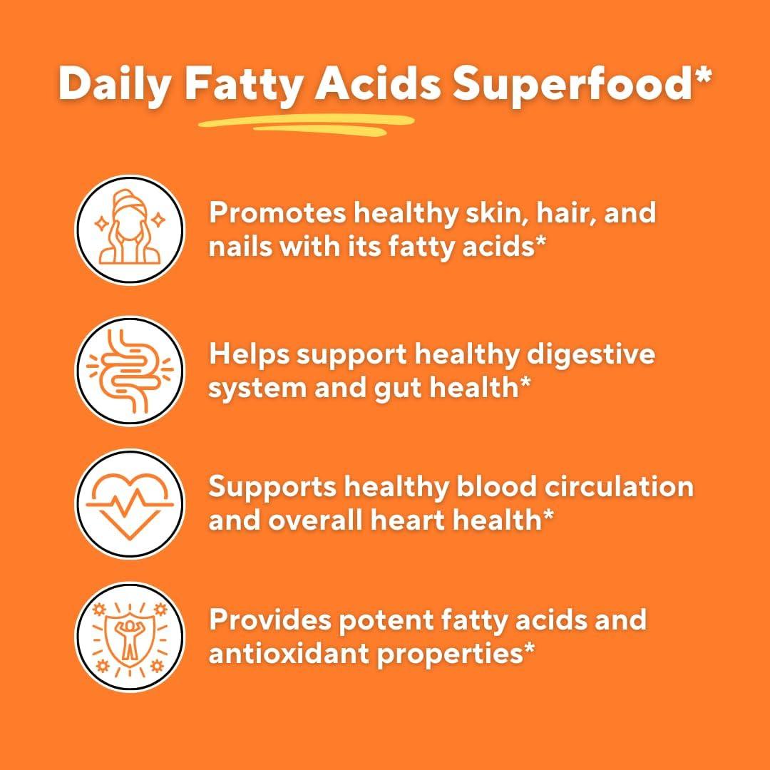 Cápsulas de Espino Marino Orgánico Vitapia 180 Unidades Omega 7 3 6 9