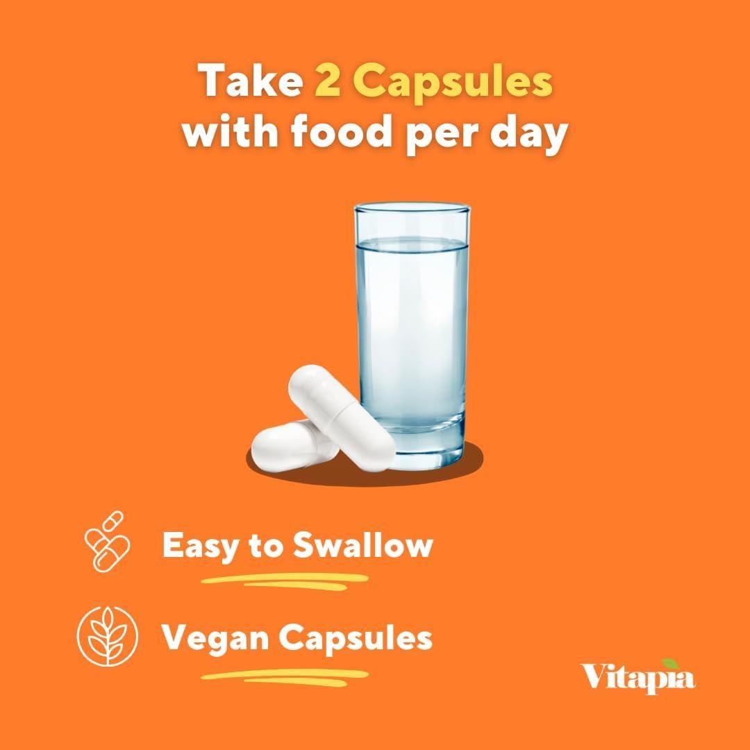 Cápsulas de Espino Marino Orgánico Vitapia 180 Unidades Omega 7 3 6 9