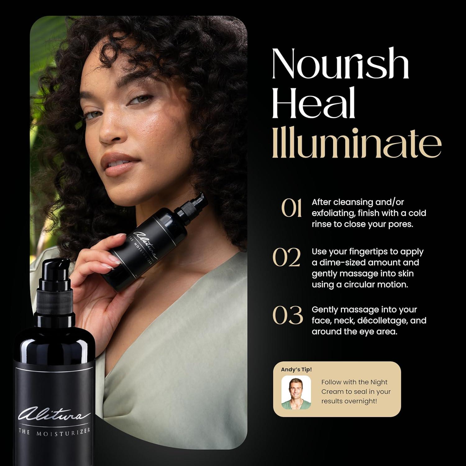 Hidratante Facial Alitura Naturals 50ml - Antienvejecimiento con Aloe Vera