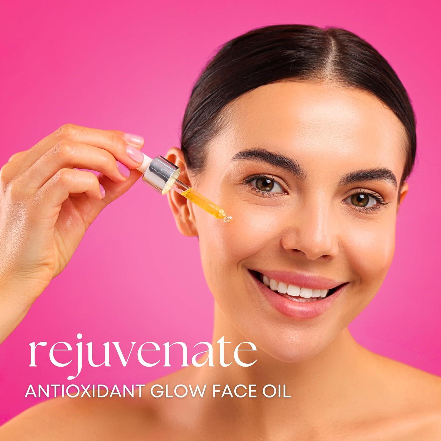 Rejuv7 Aceite Facial Antioxidante 28g - Hidratante Rosa Mosqueta