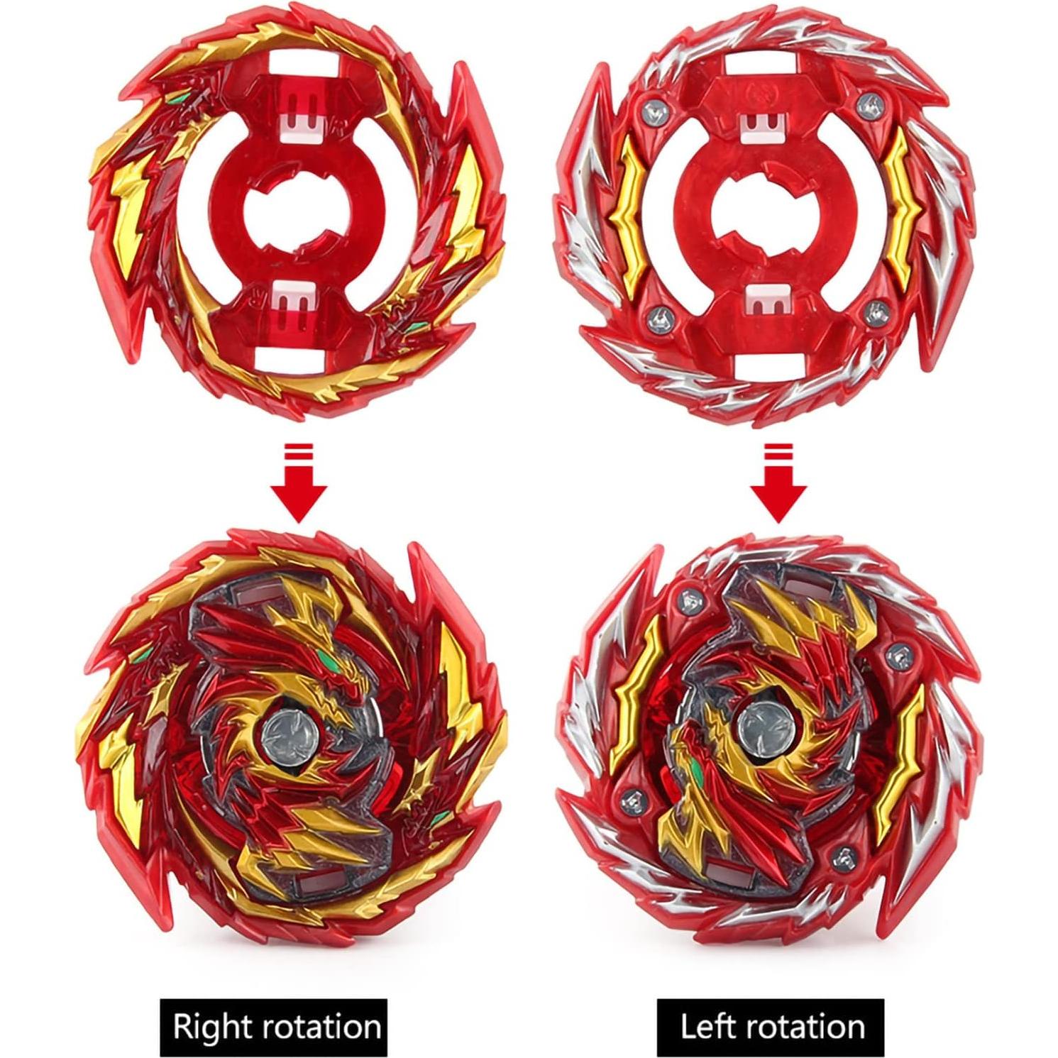 Juego de Peonza de Combate Hozuumo B-155 con Lanzadores