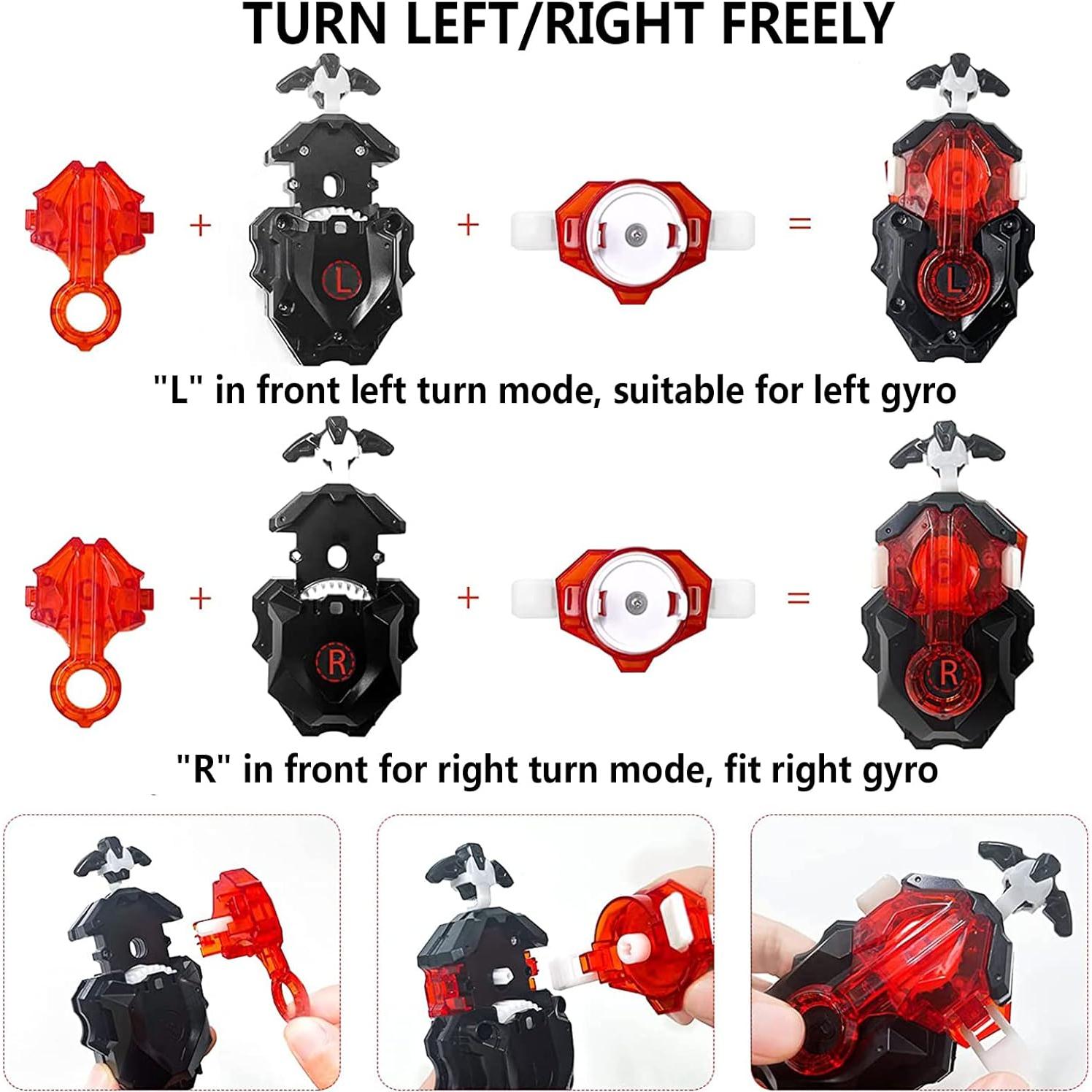 Juego de Peonza de Combate Hozuumo B-155 con Lanzadores