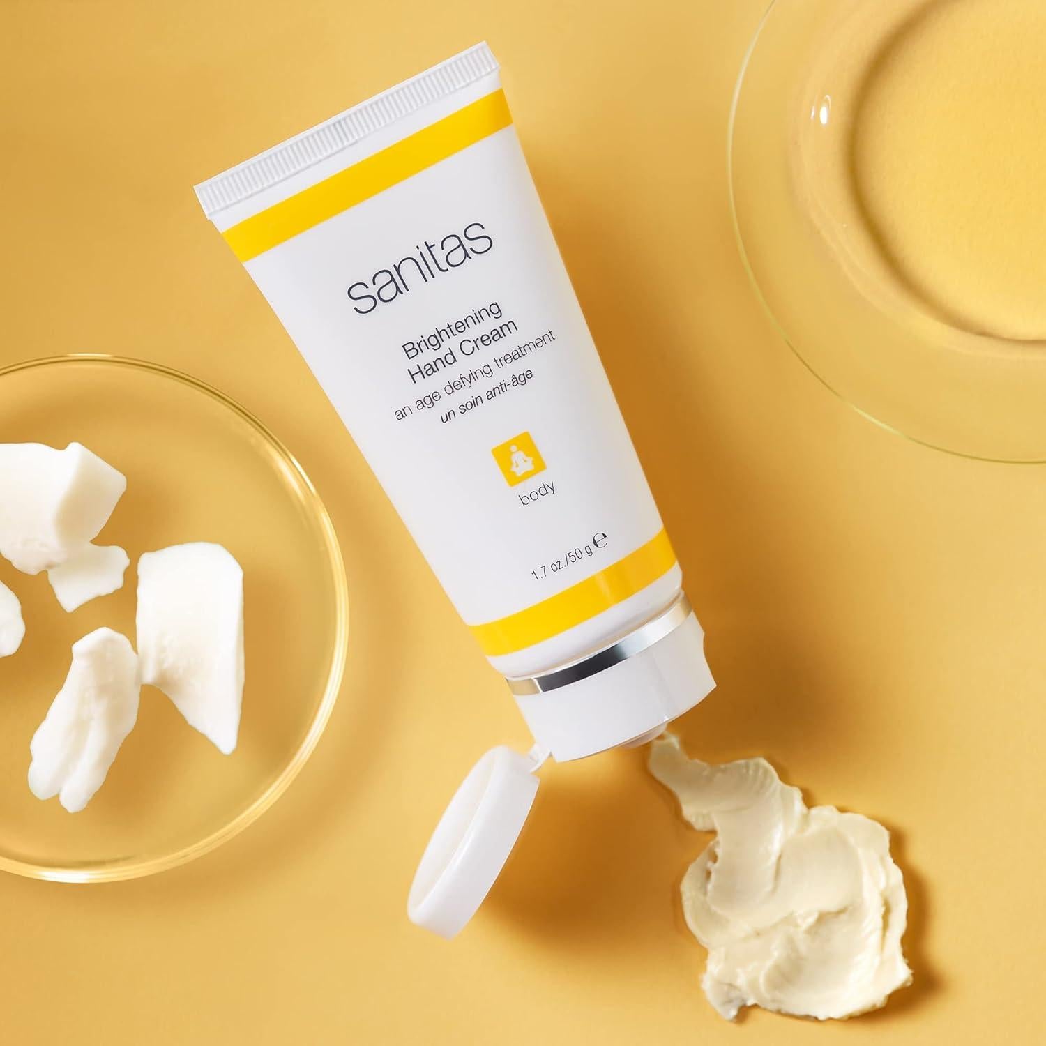 Crema de Manos Iluminadora Sanitas Skincare 48g Vitamina C