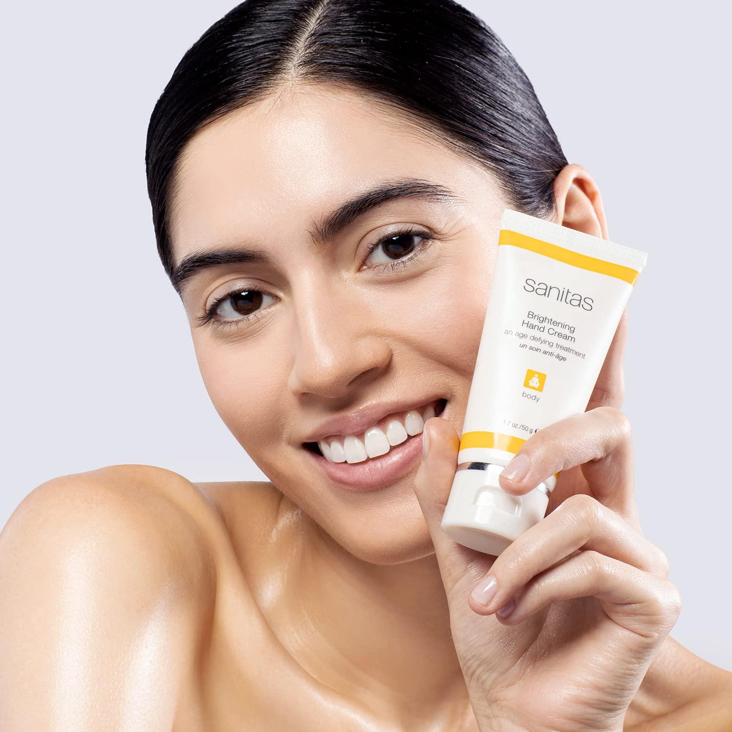 Crema de Manos Iluminadora Sanitas Skincare 48g Vitamina C