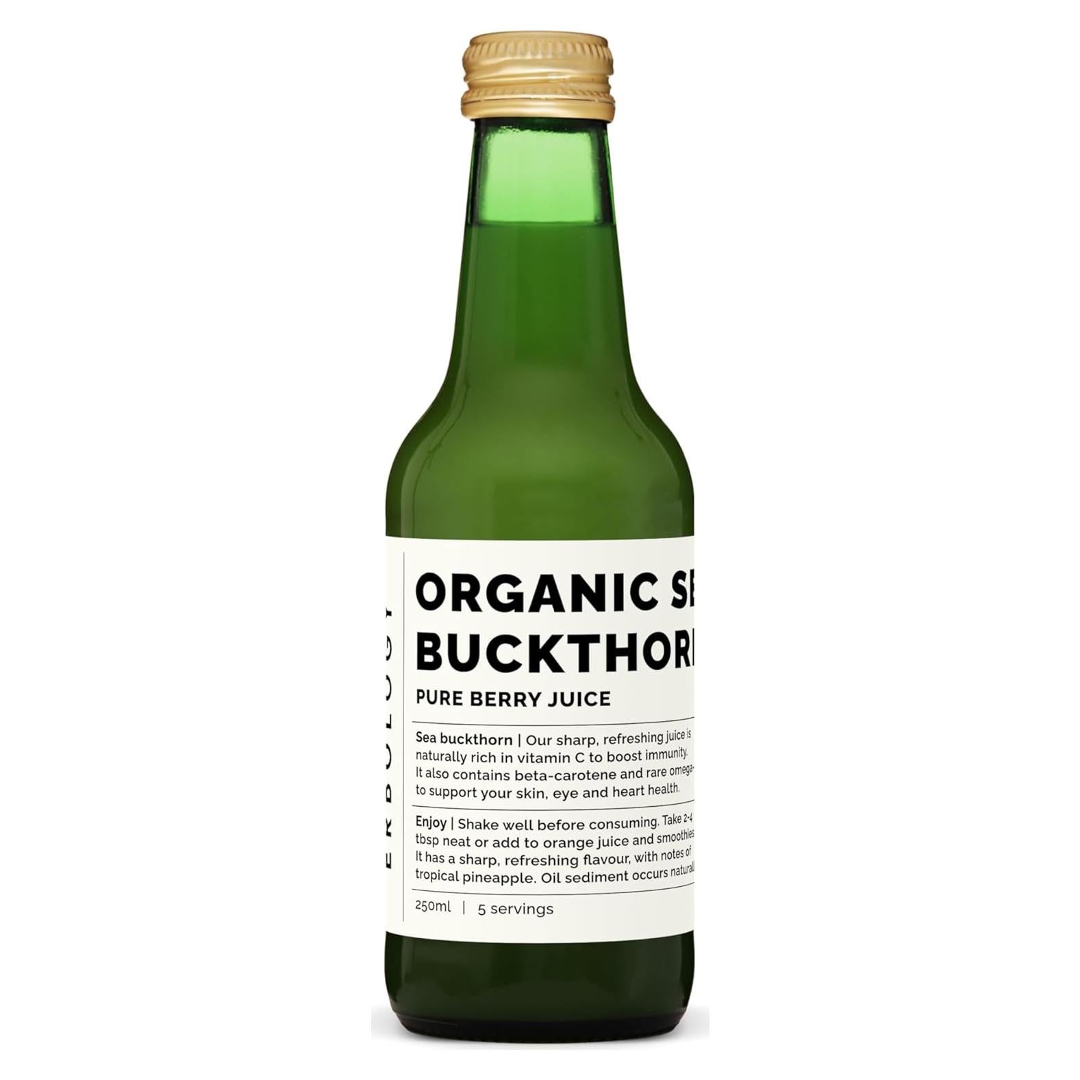 Jugo de Espino Marino Orgánico Erbology 250 ml - Alto en Vitamina C