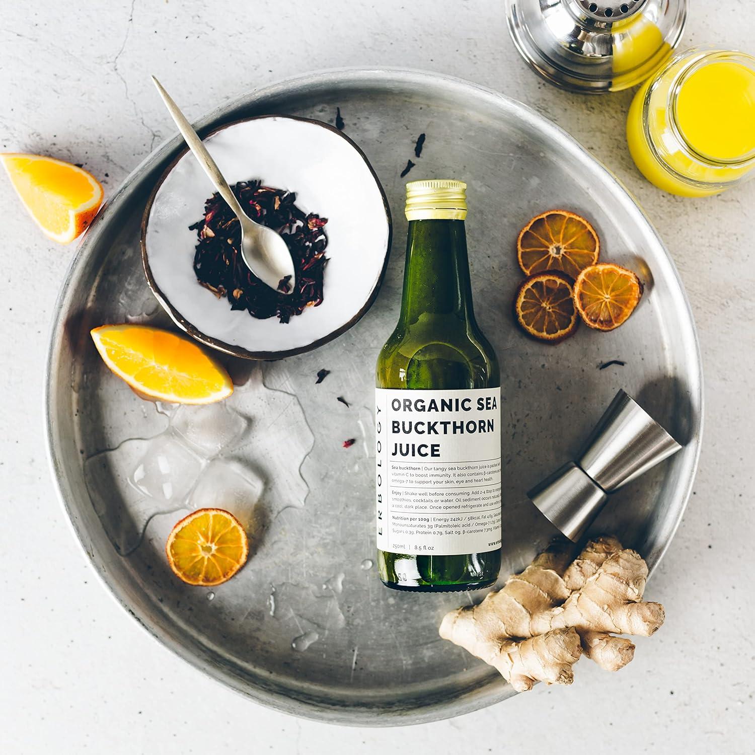 Jugo de Espino Marino Orgánico Erbology 250 ml - Alto en Vitamina C