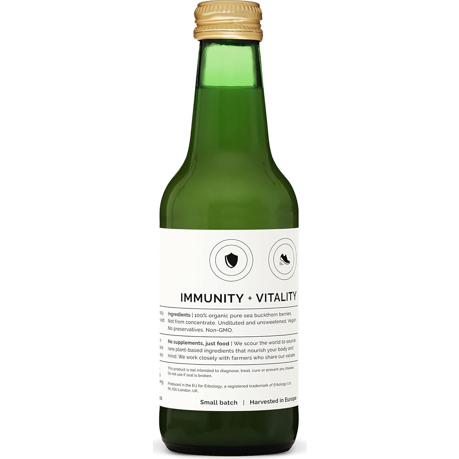 Jugo de Espino Marino Orgánico Erbology 250 ml - Alto en Vitamina C