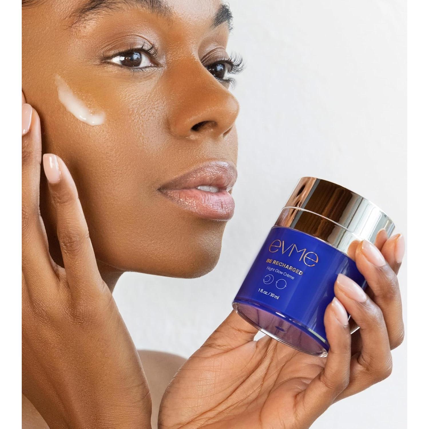 Crema Nocturna Evme Glow - Hidratante Gel-a-Crema 28g