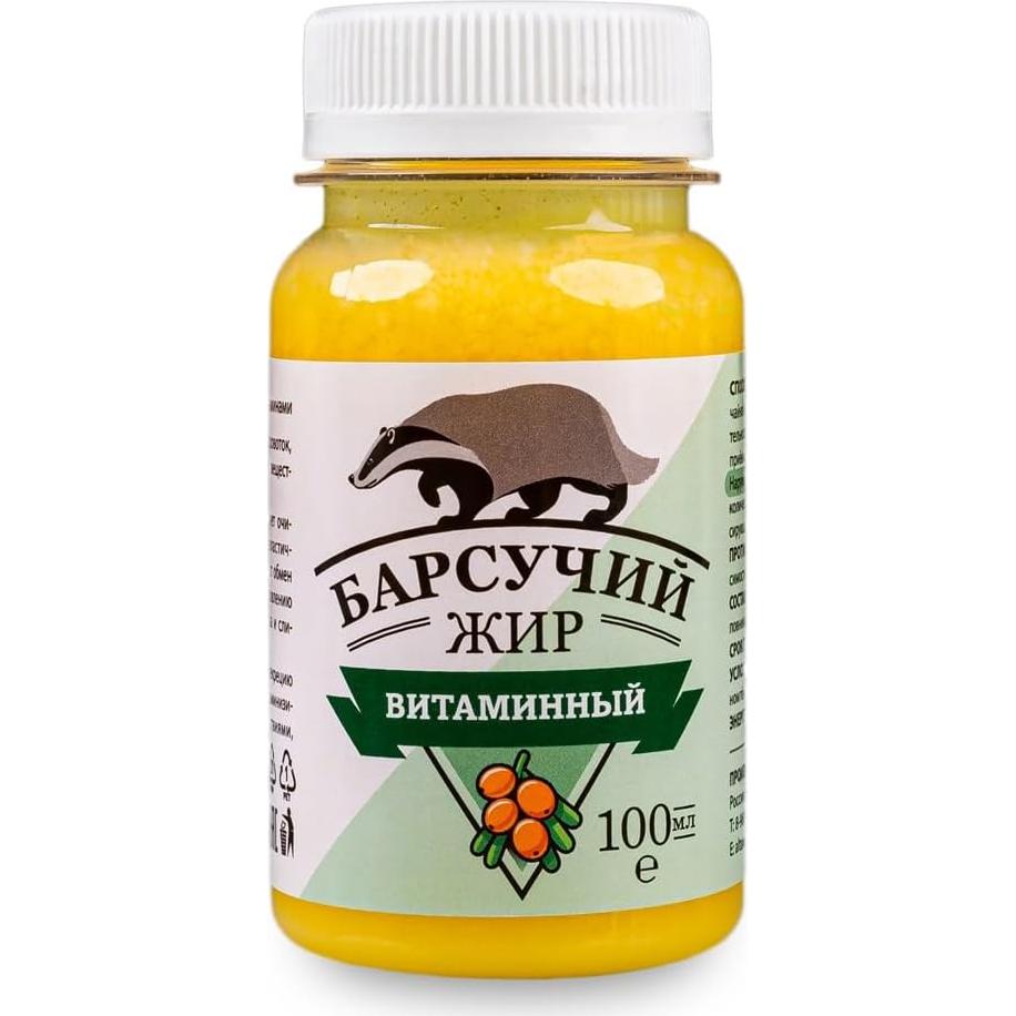 Gel-Crema Grasa de Tejón Siberiano 100ml - Aceite de Espino Marino