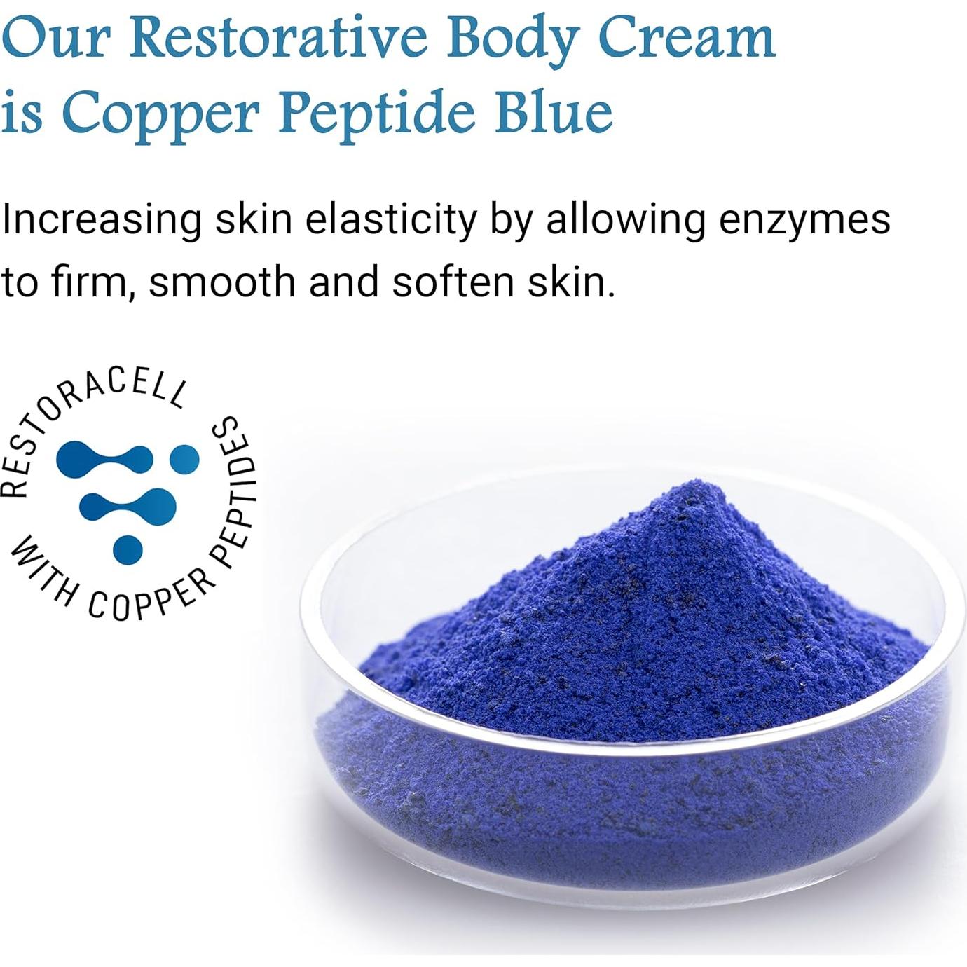 Crema Corporal Restauradora Vitali 177 ml con Péptidos de Cobre