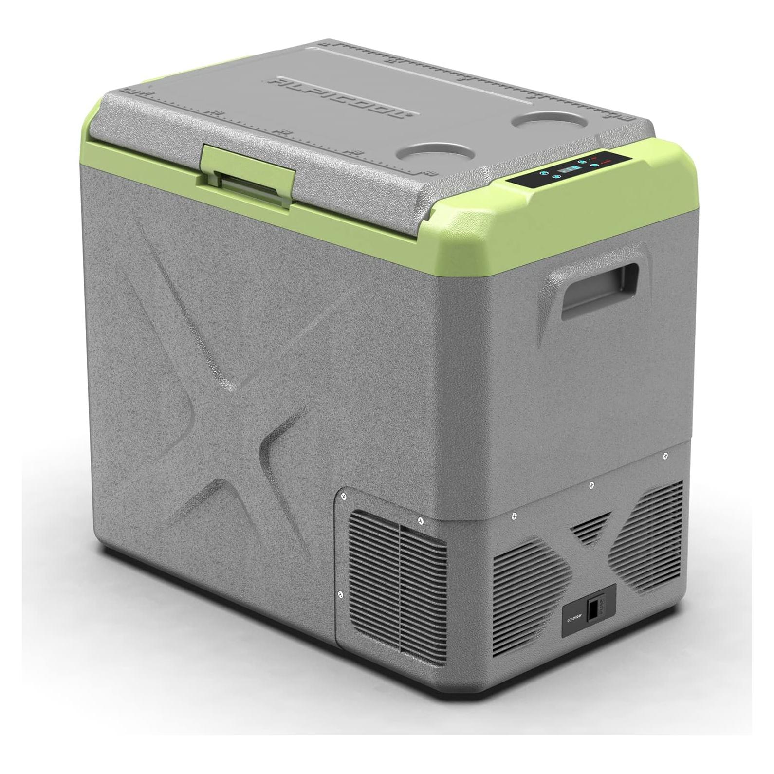 Alpicool X50 Nevera Portátil 12V 50.1L para Camping y Pesca