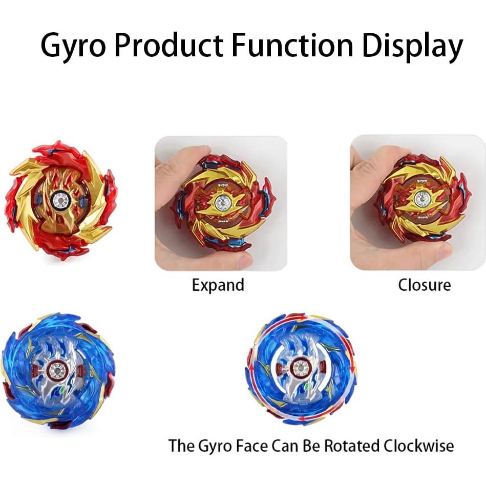 Juego de Peonzas de Combate Hozuumo B-174-01/B-174-02