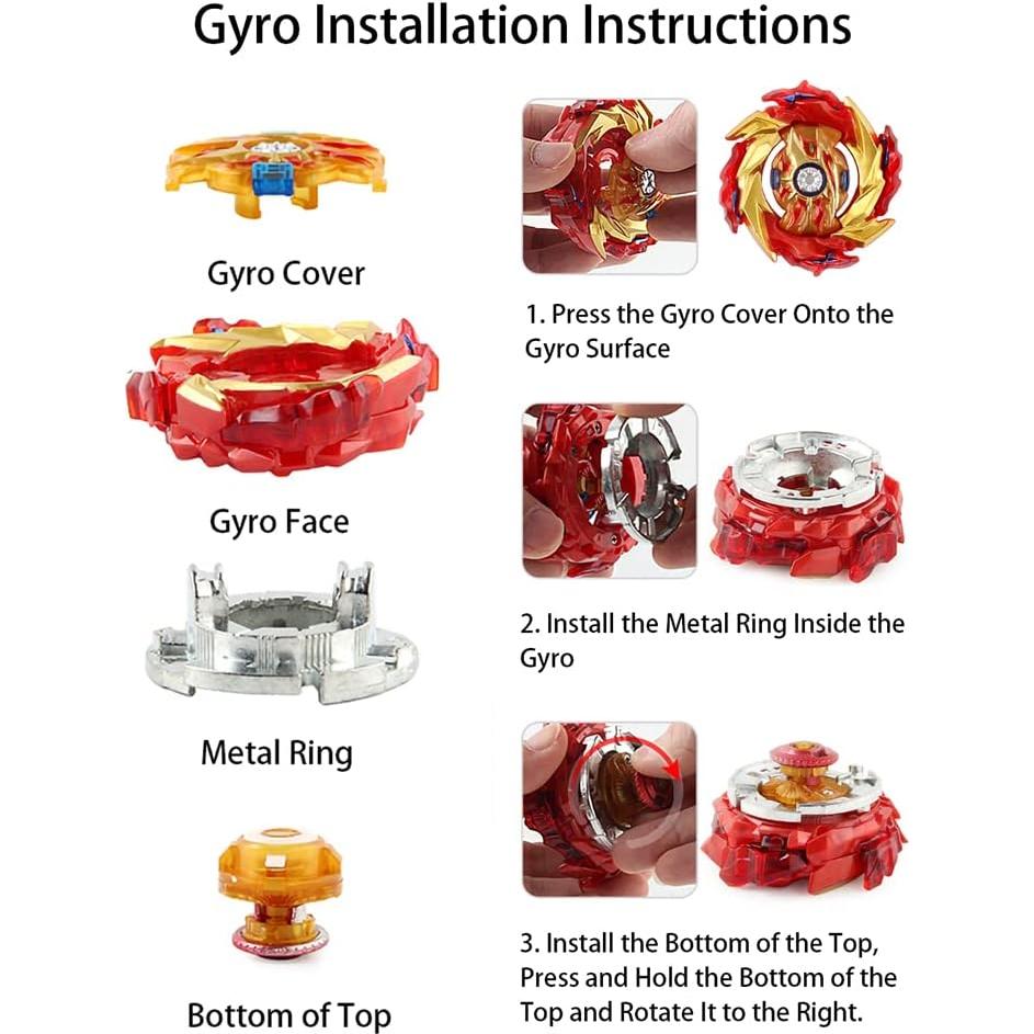 Juego de Peonzas de Combate Hozuumo B-174-01/B-174-02