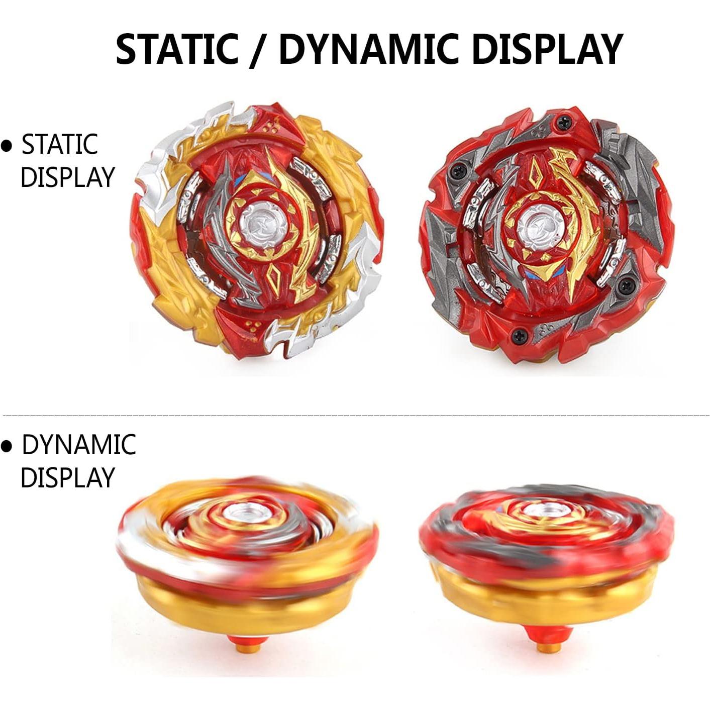 Juego de Peonza de Batalla Hozuumo B-172 con Lanzador