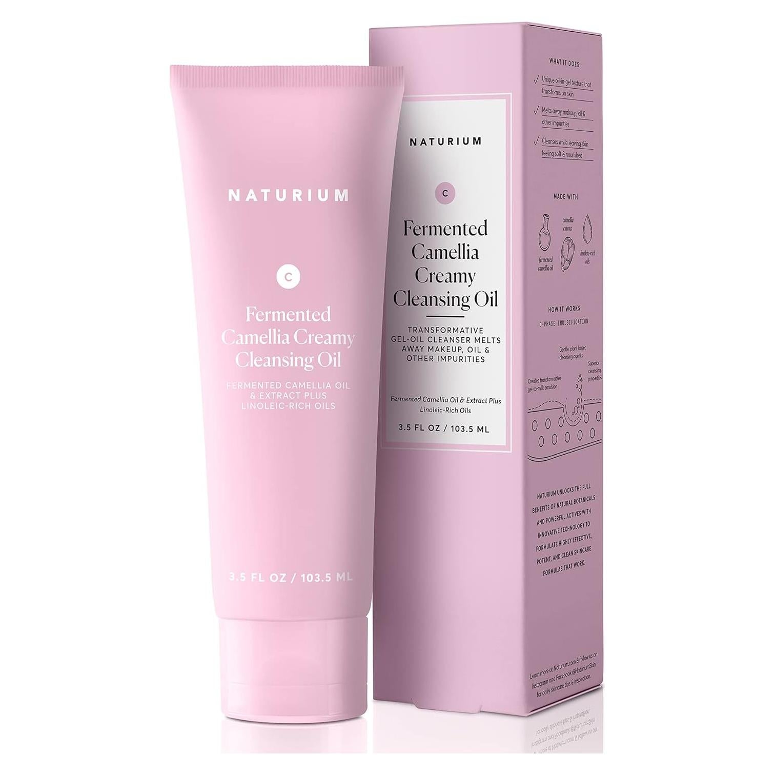 Aceite Limpiador Cremoso Naturium 117.72 g - Todo Tipo de Piel