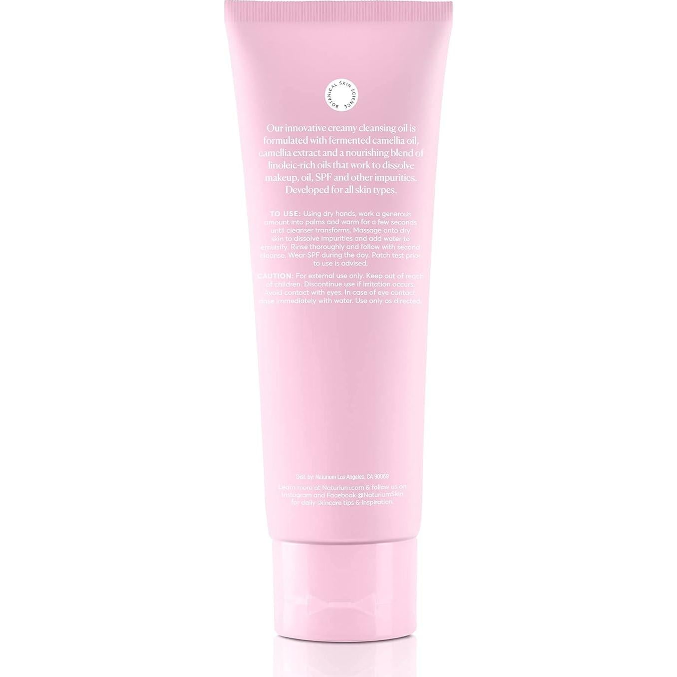 Aceite Limpiador Cremoso Naturium 117.72 g - Todo Tipo de Piel