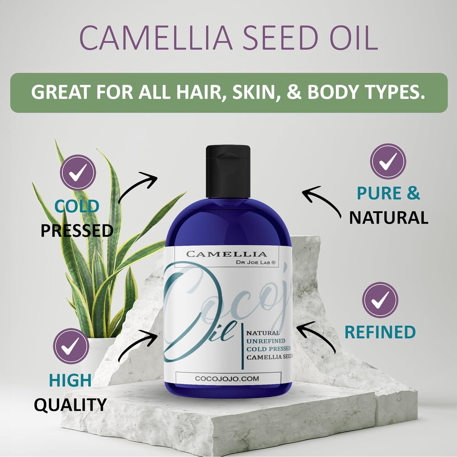 Aceite de Semilla de Camelia Orgánico Dr Joe Lab 30 ml - Hidratante Vegano