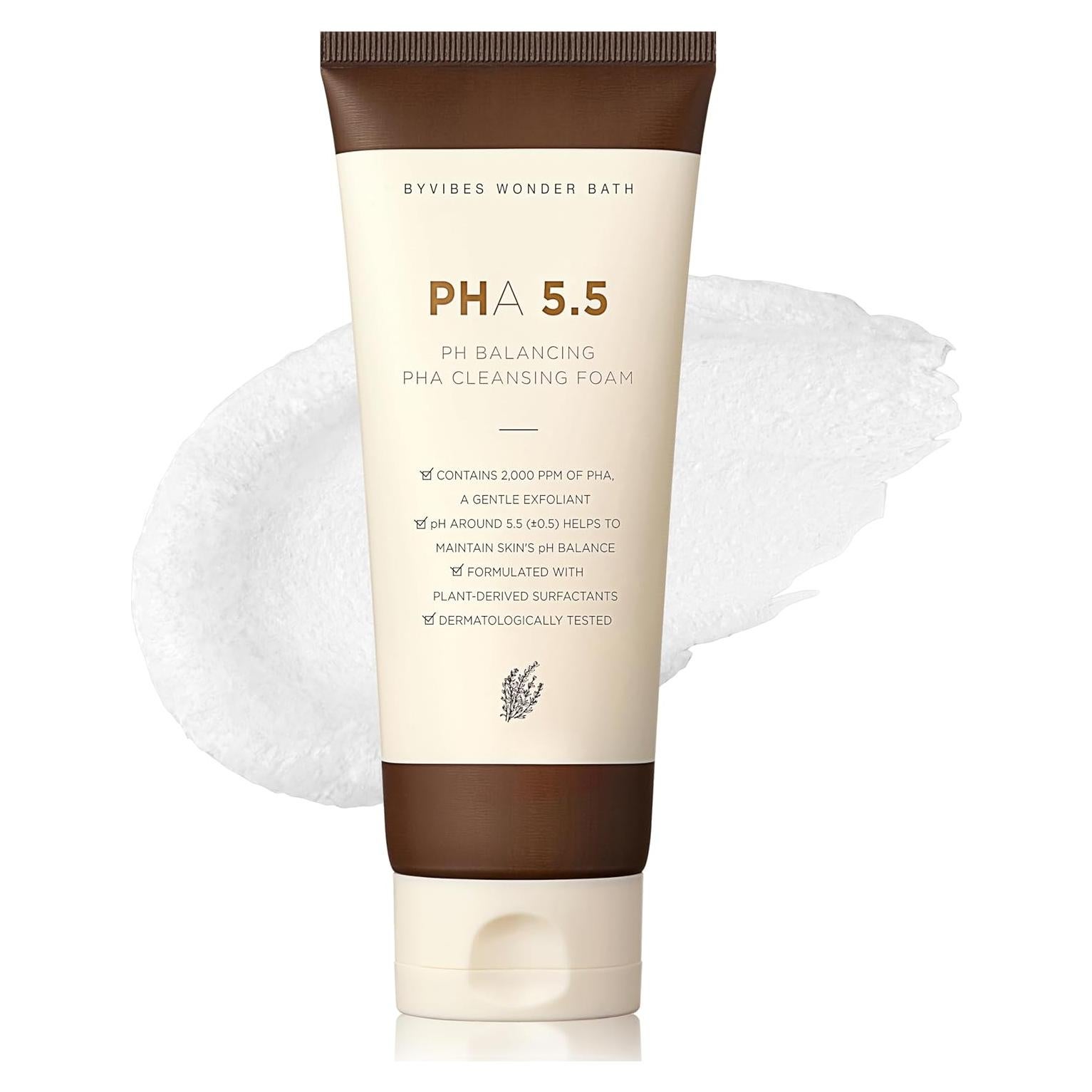 Espuma Limpiadora Facial PHA 130ml - Coreana para Piel Sensible