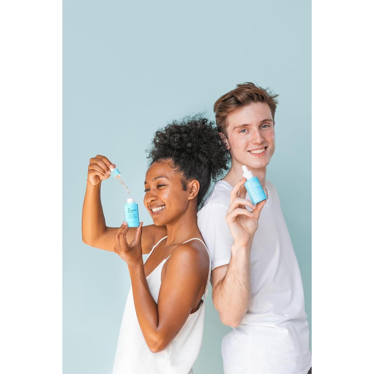 Suero Hidratante 2-en-1 24k Cosmetics con Camelia y Loto