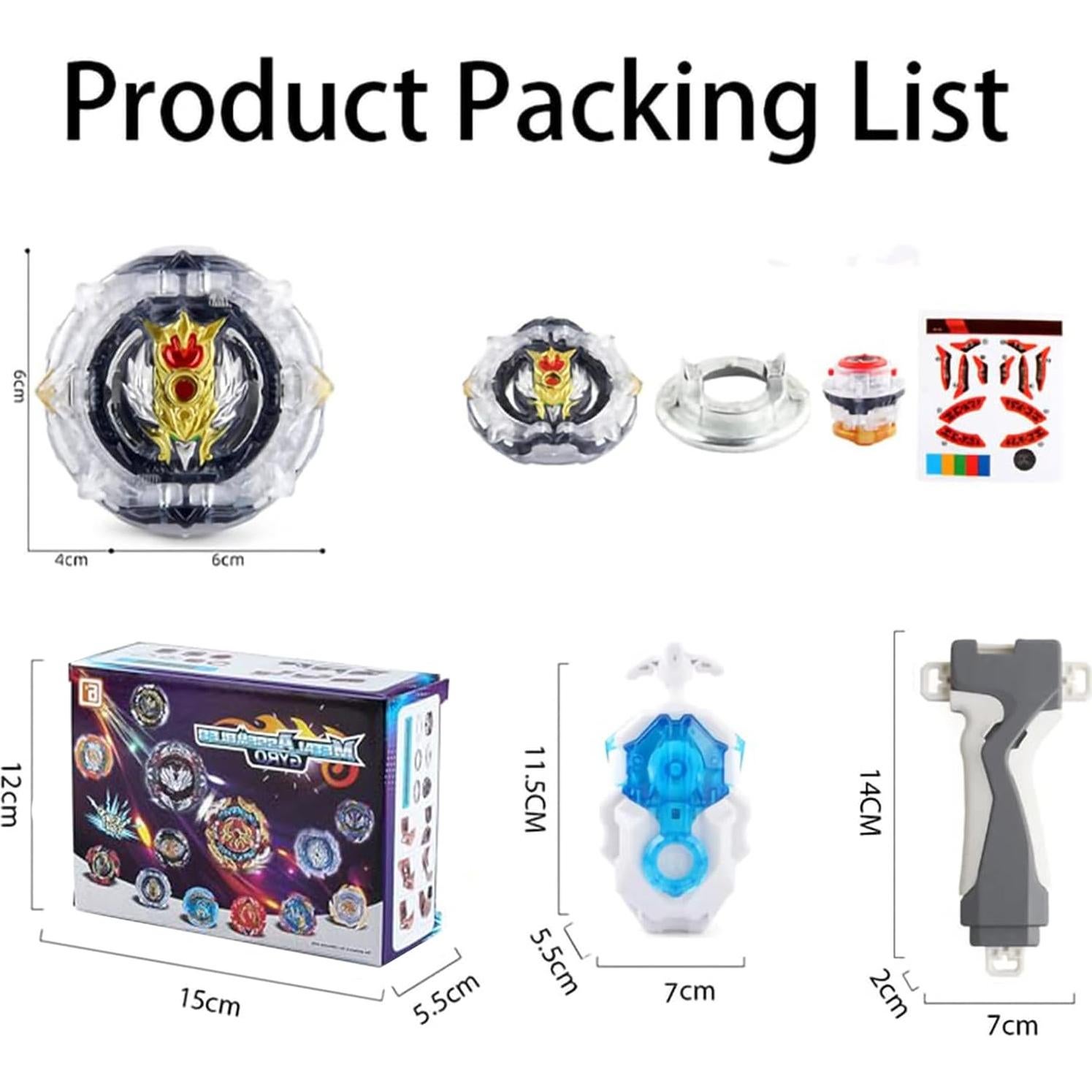 Juego de Peonzas de Batalla Hozuumo B-192 con Lanzadores