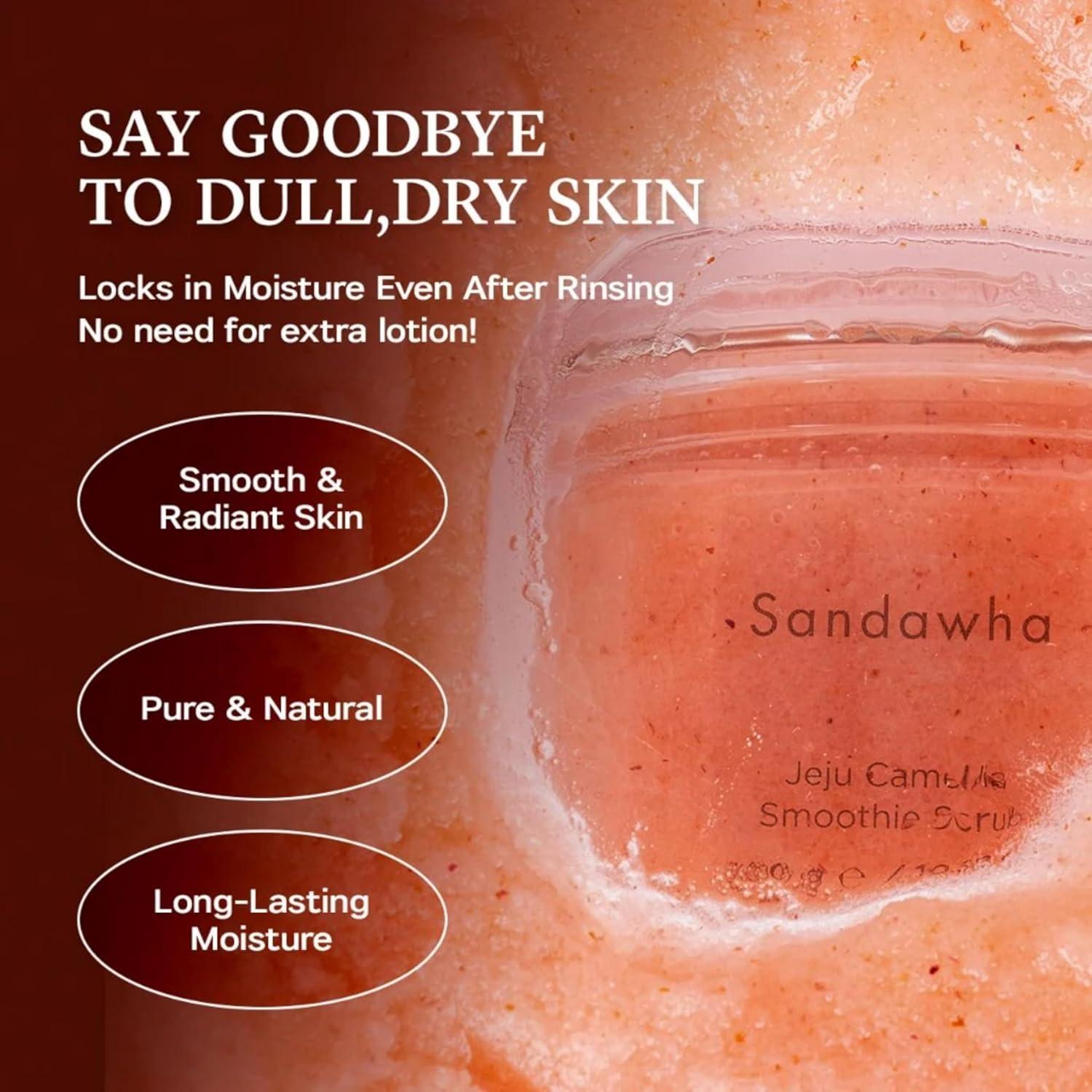 Exfoliante Corporal SKINCURE Té Verde Jeju 300g Natural