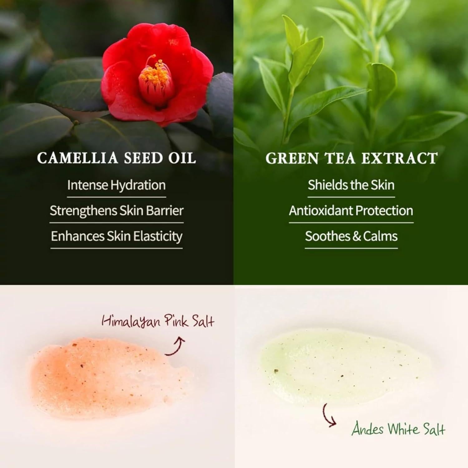 Exfoliante Corporal SKINCURE Té Verde Jeju 300g Natural