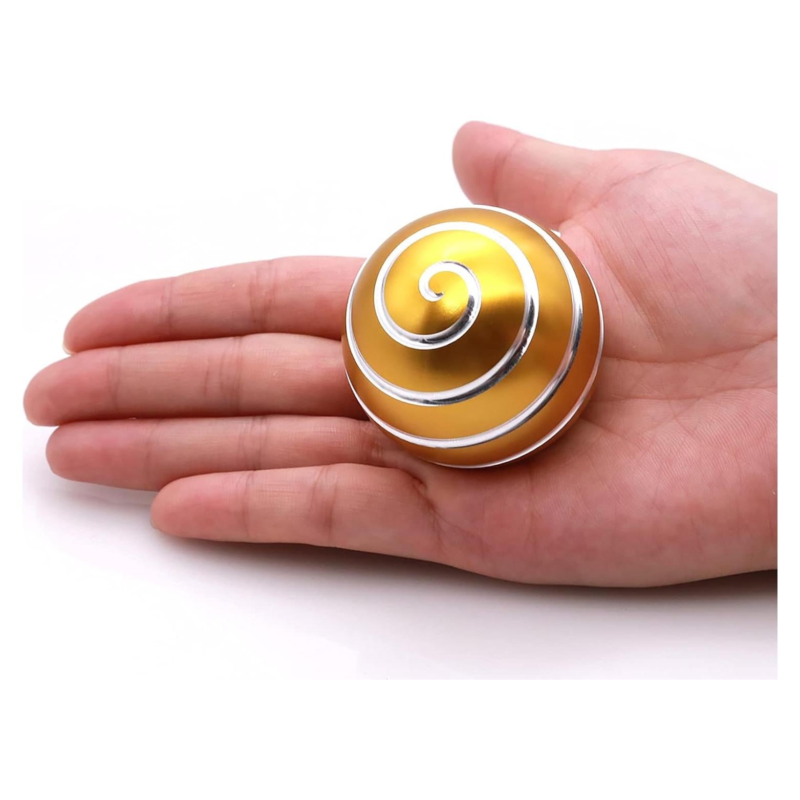 Juguete Cinético de Escritorio Samisoler Oro y Plata 4.83 cm