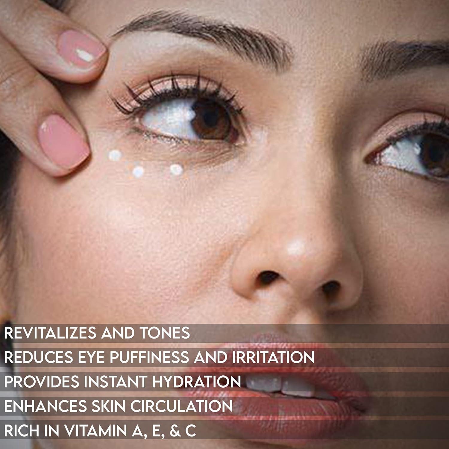 Crema para Ojos Orgánica Pura Shir 15 ML - Hidratante Antienvejecimiento