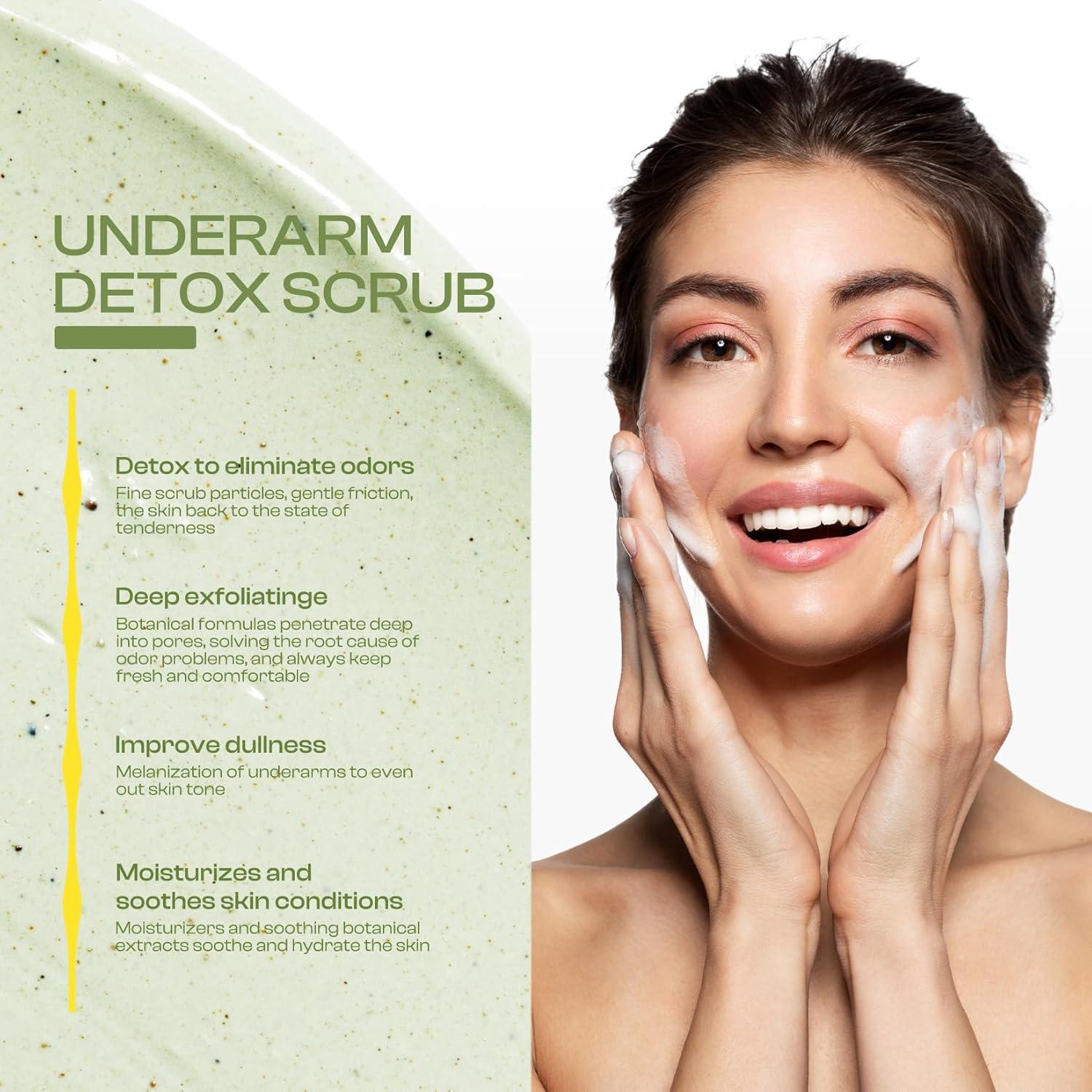 Exfoliante Detox para Axilas Jtopyrt con Menta y Centella