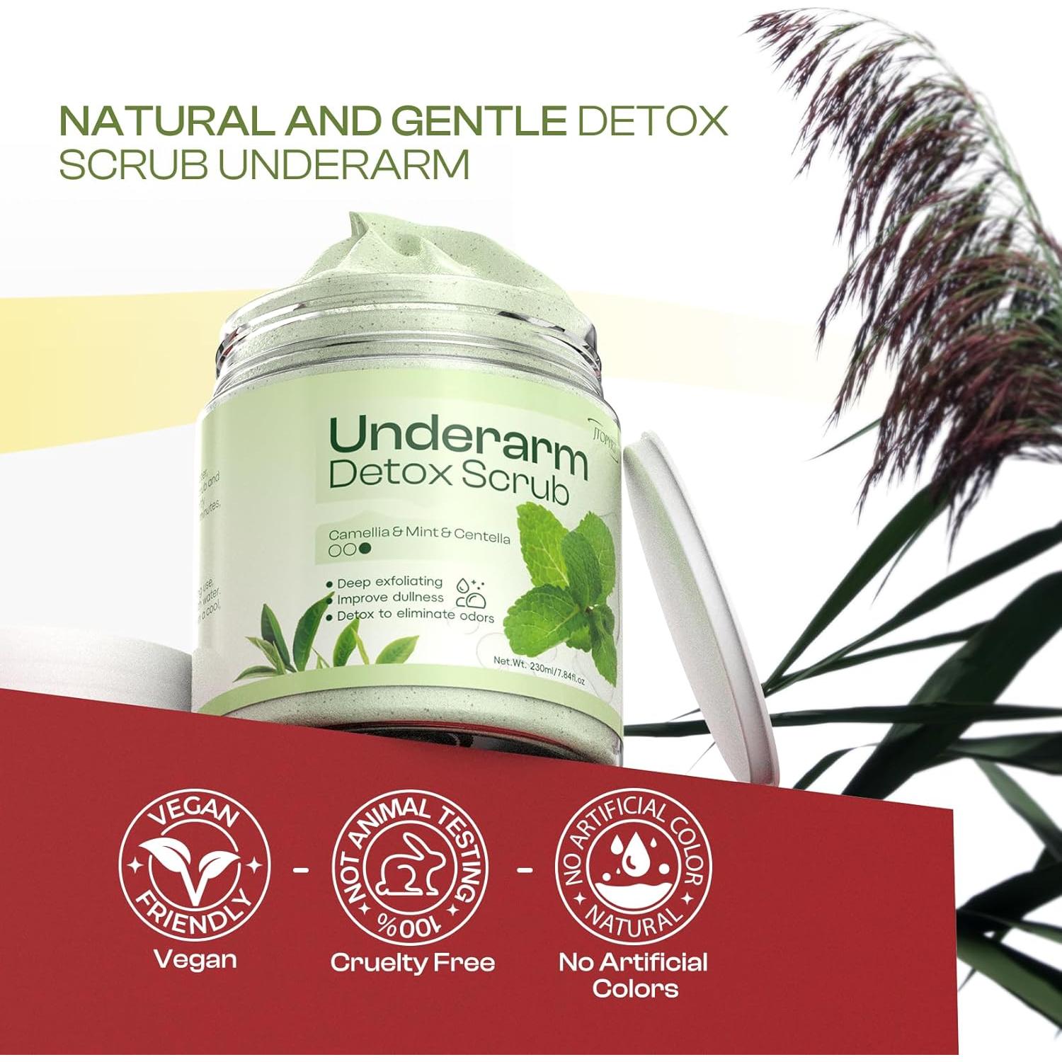 Exfoliante Detox para Axilas Jtopyrt con Menta y Centella