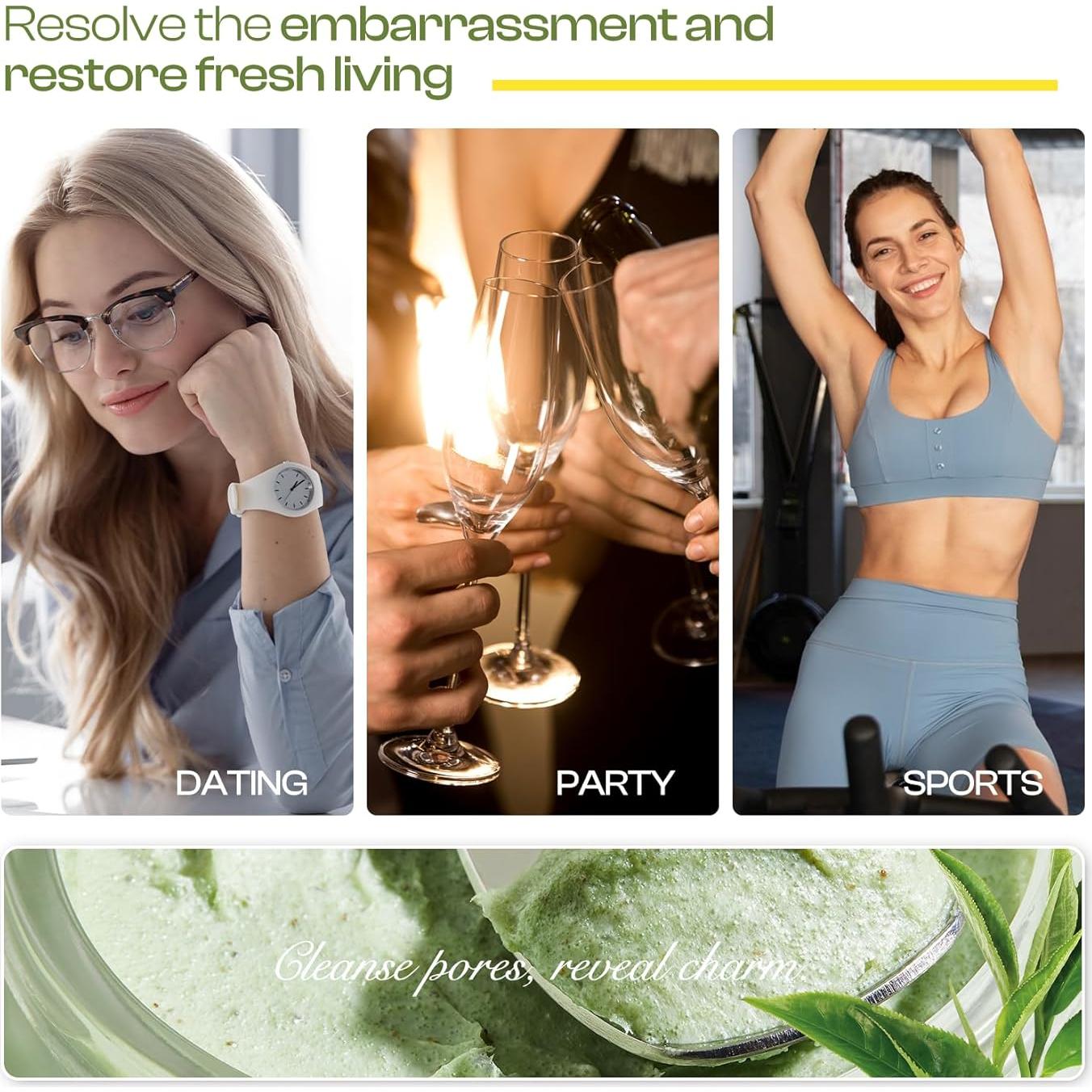 Exfoliante Detox para Axilas Jtopyrt con Menta y Centella