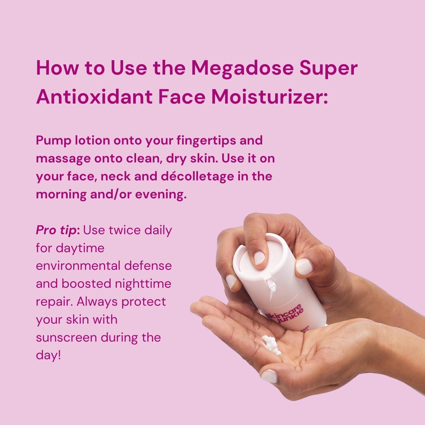 Megadose Super Antioxidante Facial Skincare Junkie 48 g