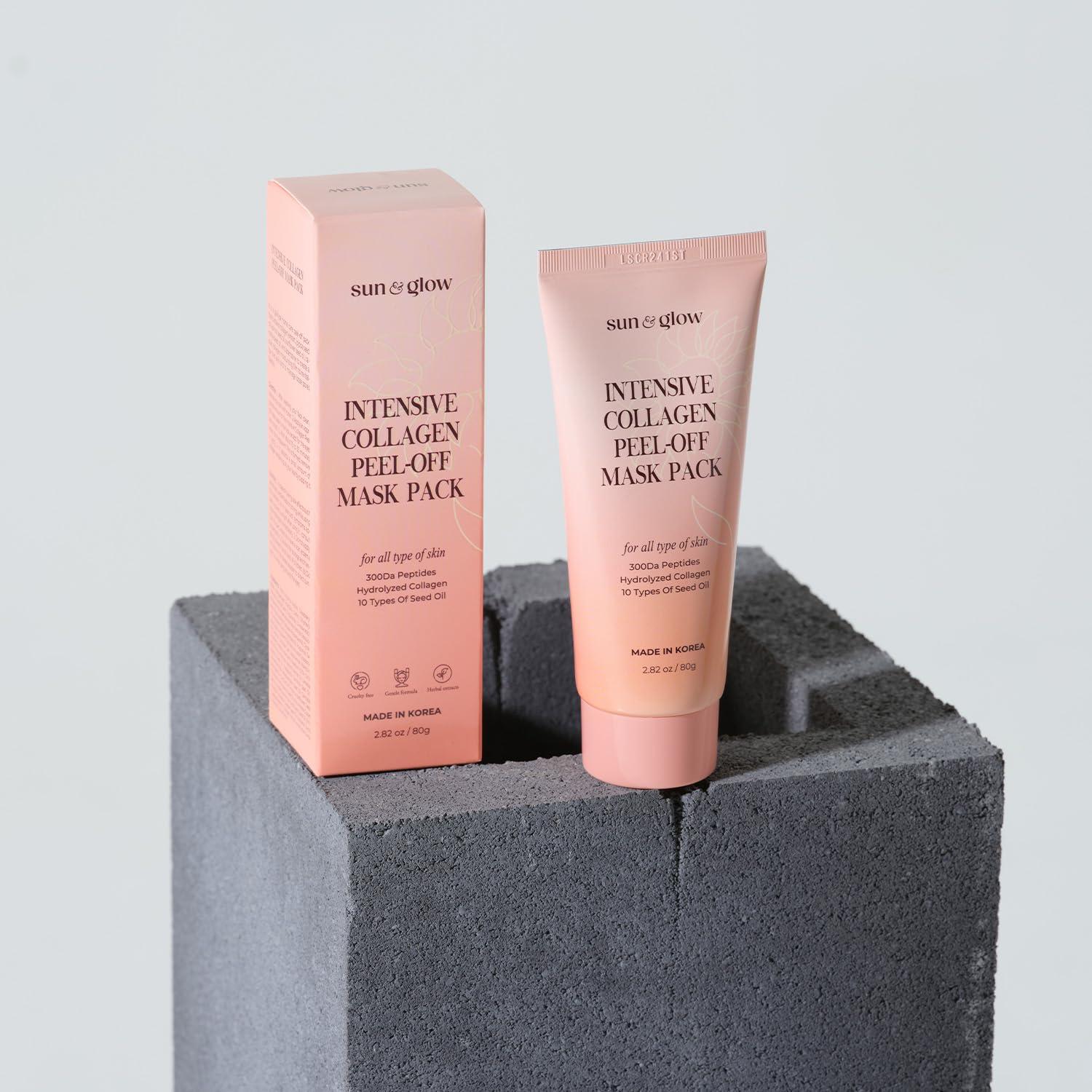 Mascarilla Peel-Off SUN & GLOW Colágeno Hidrolizado 80g