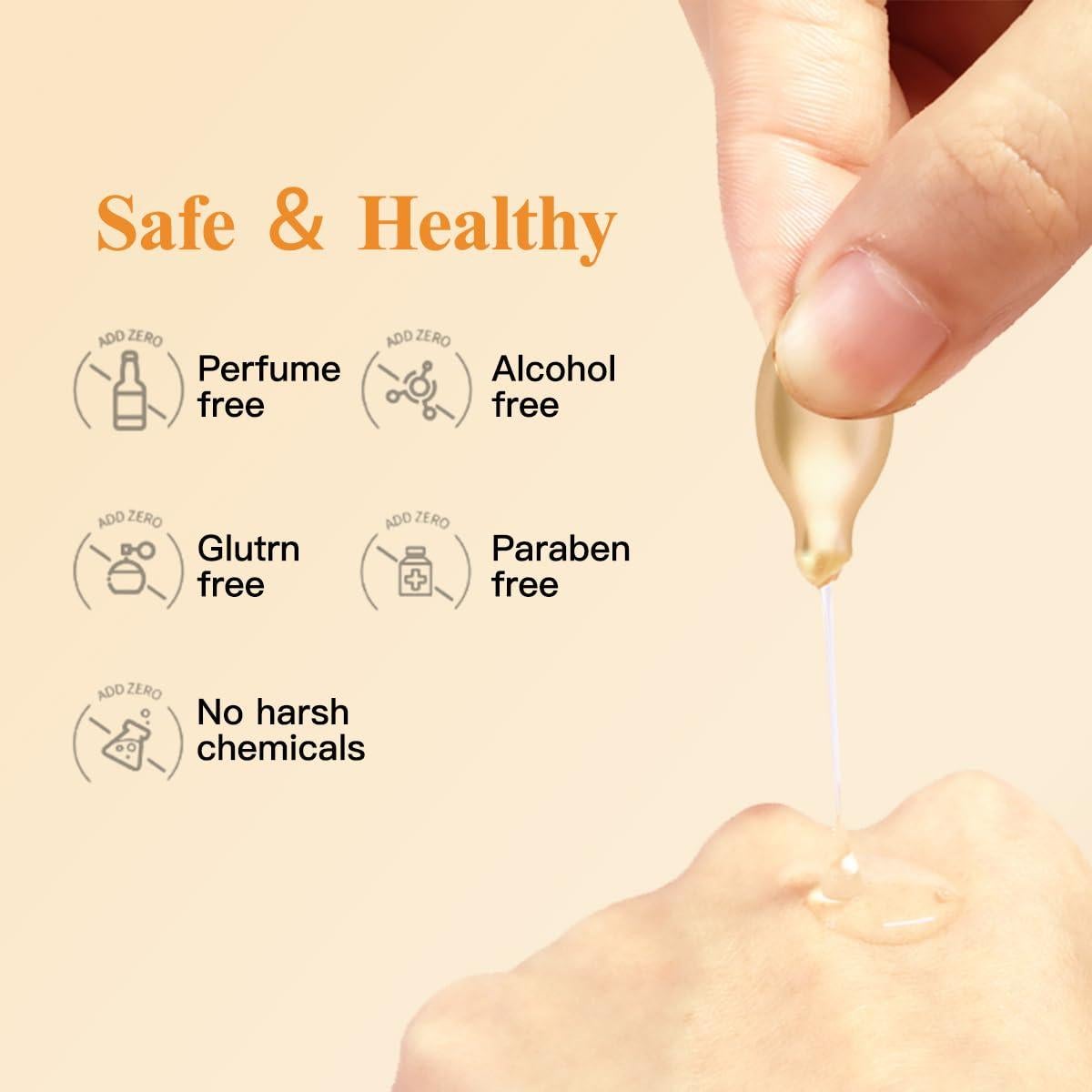 Suero Facial Anti-Envejecimiento HKH - 76 Cápsulas Vitamina C