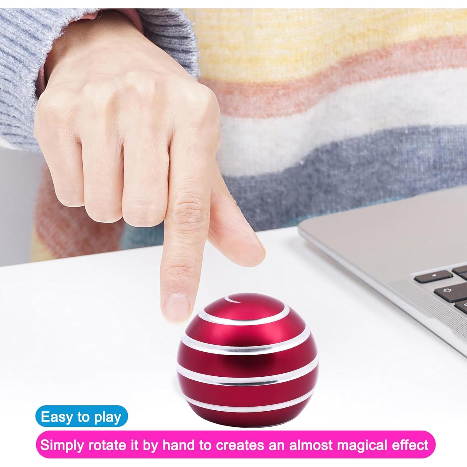 Juguete Cinético de Escritorio Samisoler Rojo 4.83 cm