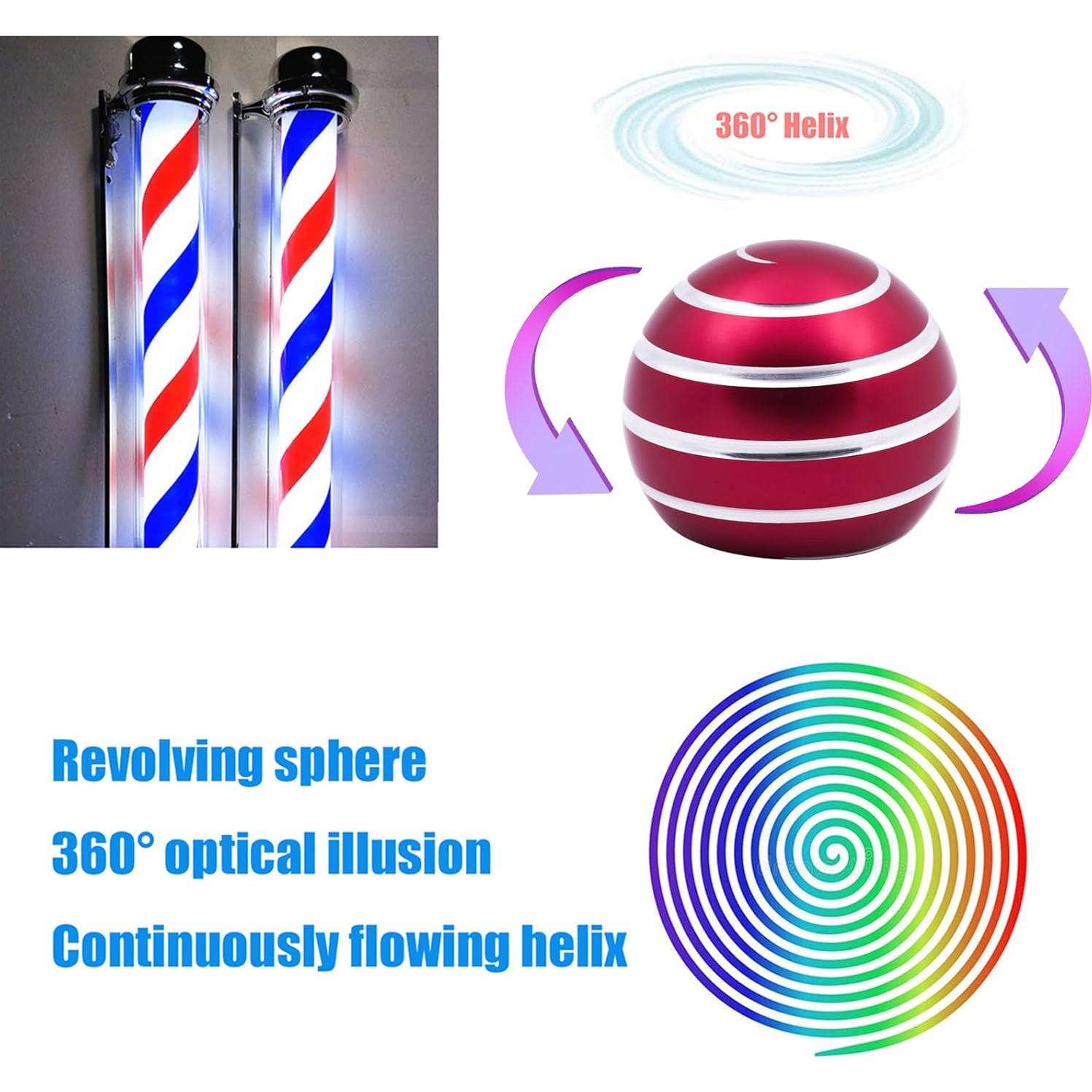 Juguete Cinético de Escritorio Samisoler Rojo 4.83 cm