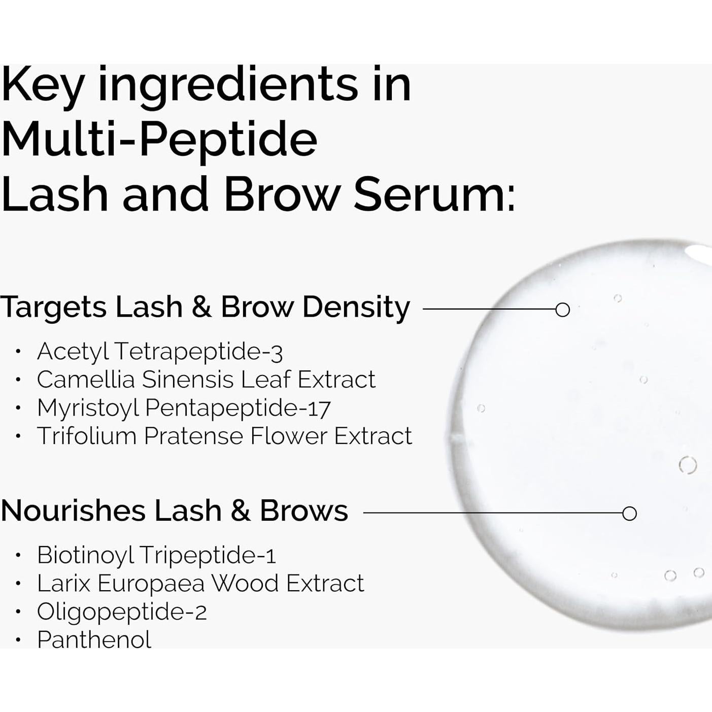 Suero de Pestañas y Cejas The Ordinary 4.73 ml Multi-Péptido