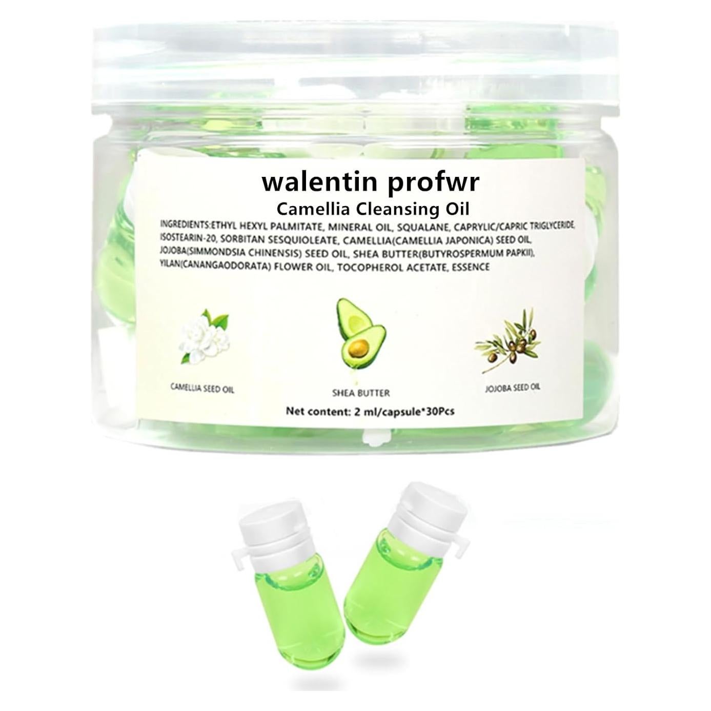 Aceite Limpiador Facial Feiworui 30 Piezas 2ml Hidratante