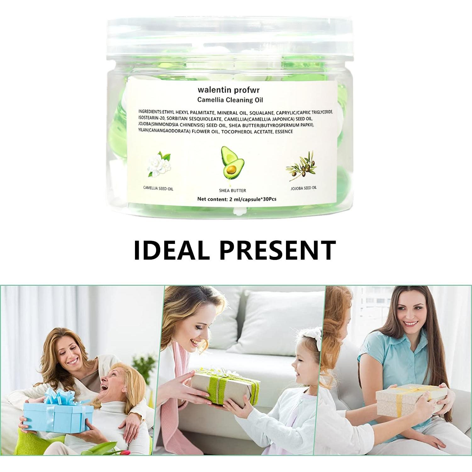 Aceite Limpiador Facial Feiworui 30 Piezas 2ml Hidratante