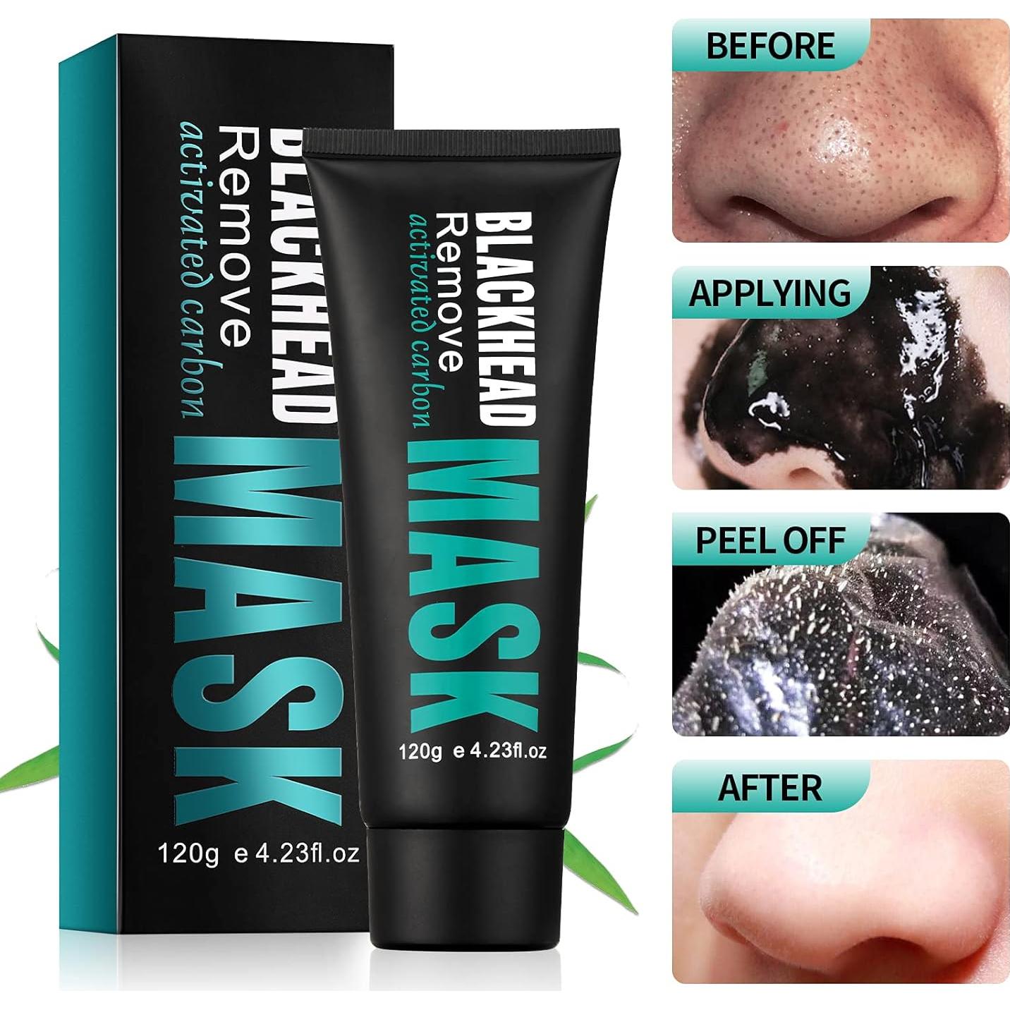 Mascarilla Facial Peel Off Carbón Activado - Eliminación Puntos Negros