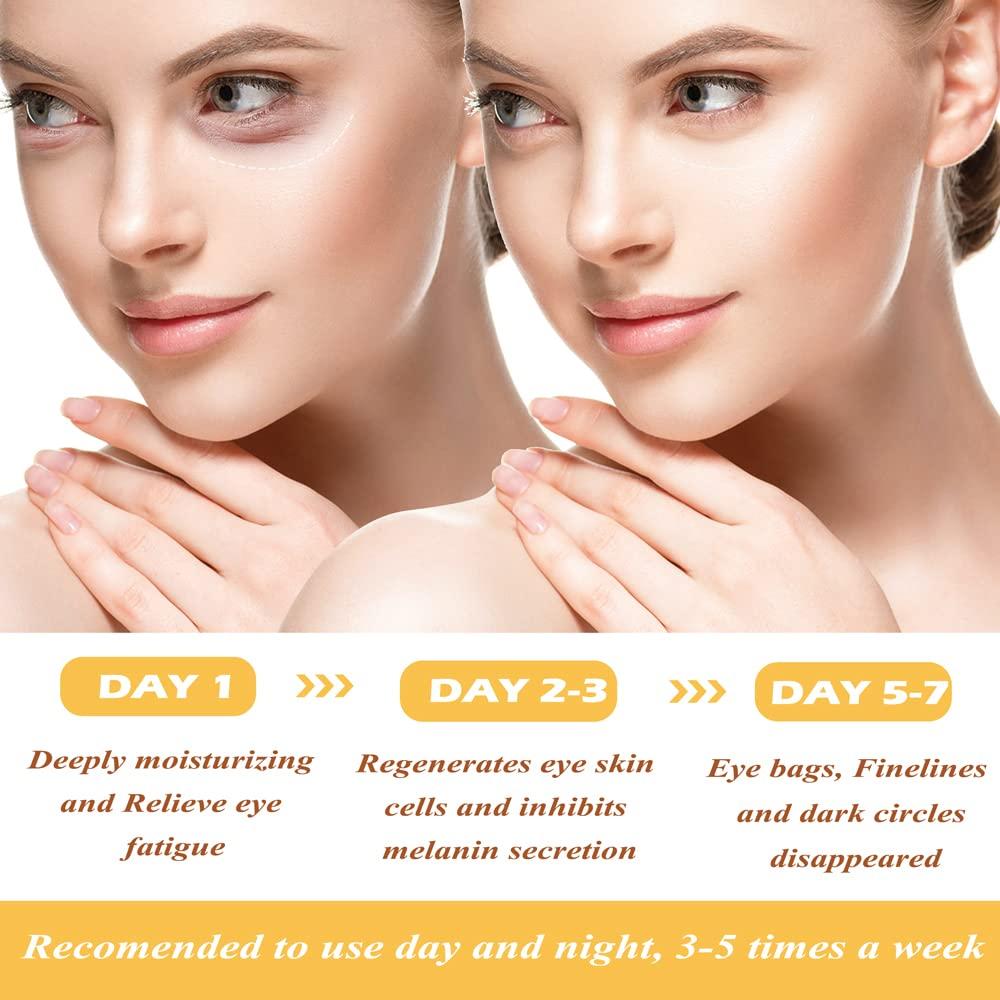 Mascarilla de Ojos de Oro 24K Devimic - 30 Pares Hidratantes