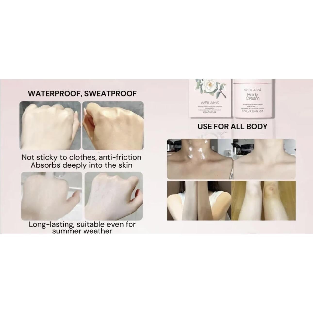 Crema Facial y Corporal Camelia SPF30 Niacinamida 200g