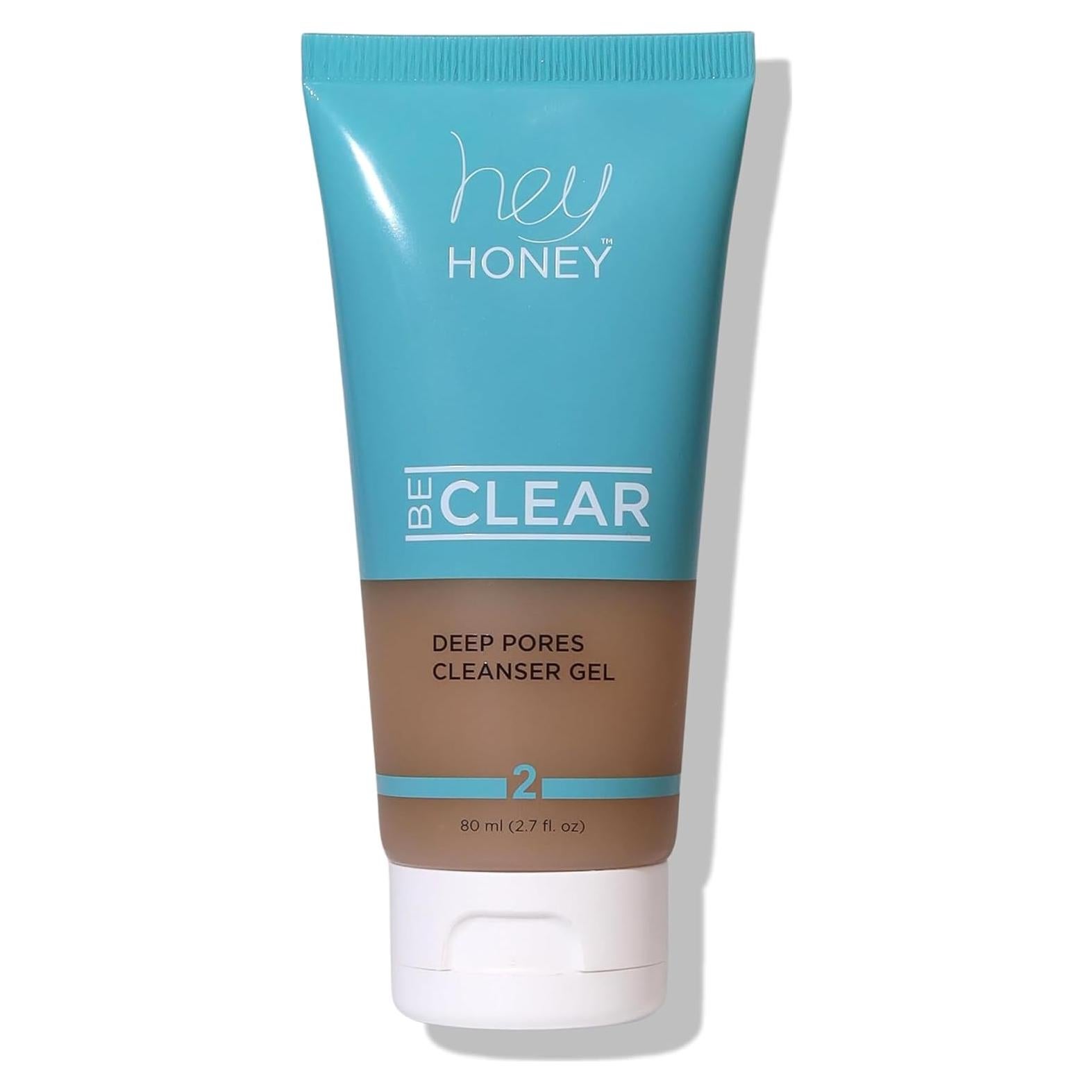 Gel Limpiador Profundo Hey Honey Be Clear 76.5 g - Control de Acné