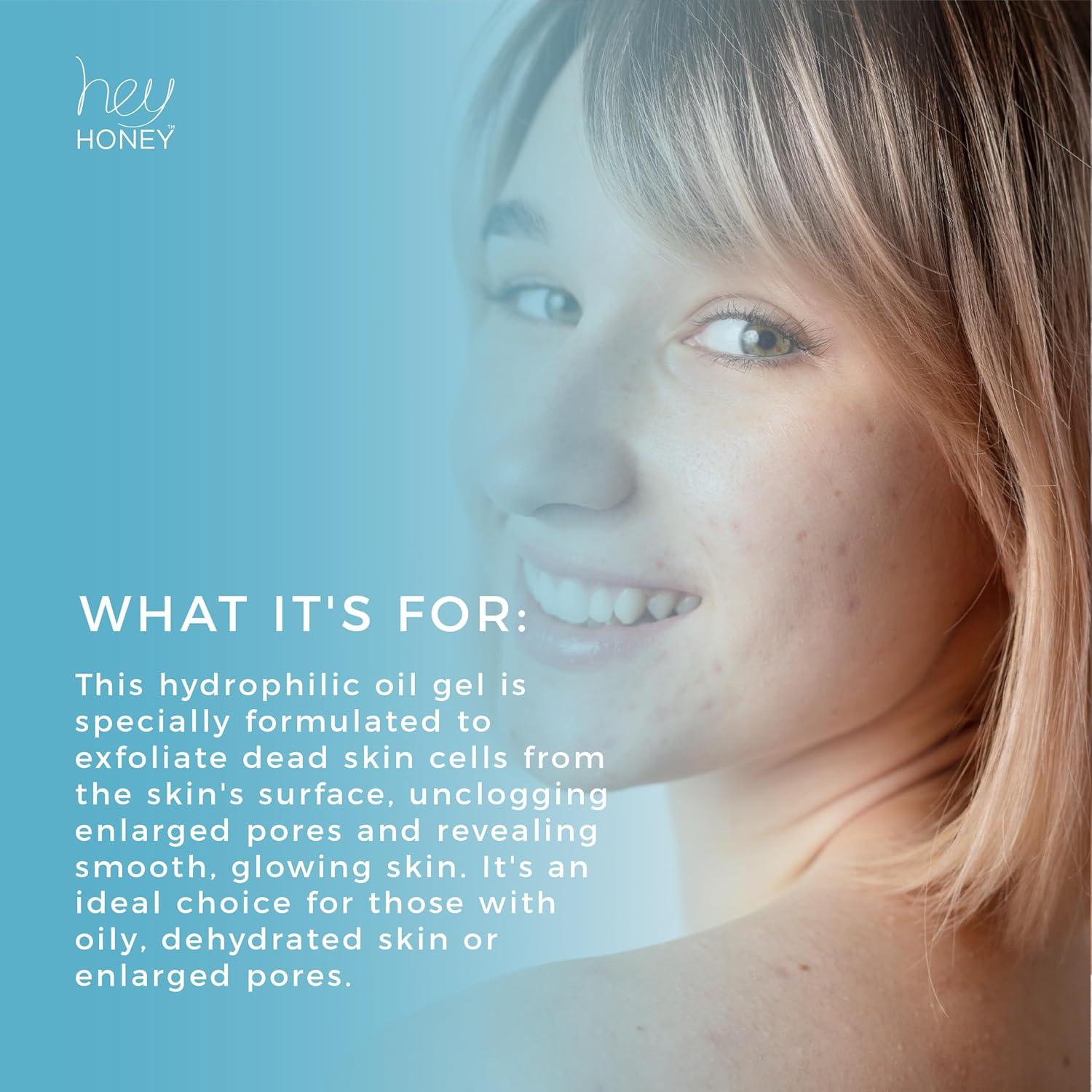 Gel Limpiador Profundo Hey Honey Be Clear 76.5 g - Control de Acné