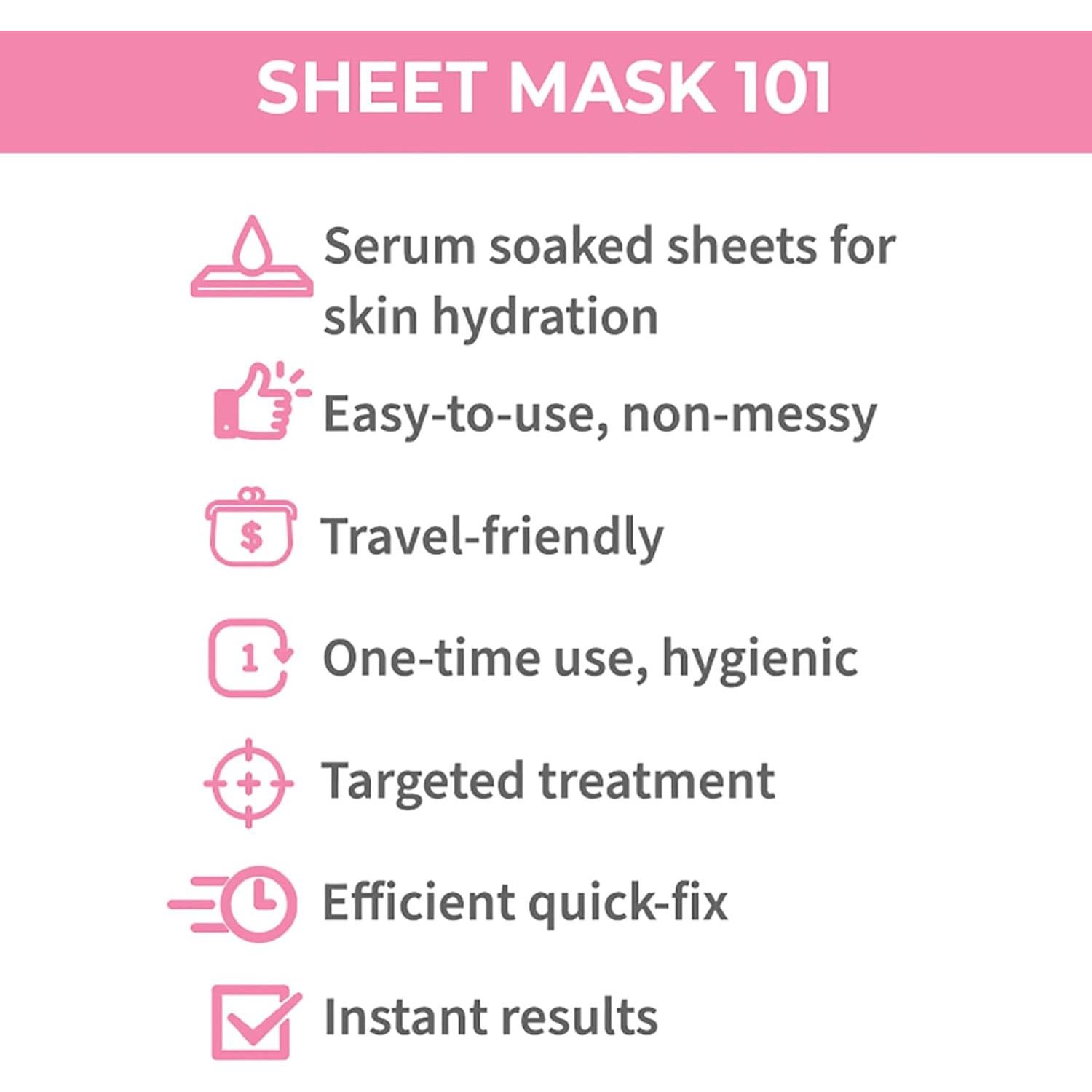 Mascarilla Facial Hidratante Nykaa Naturals Arroz Camelia 19g