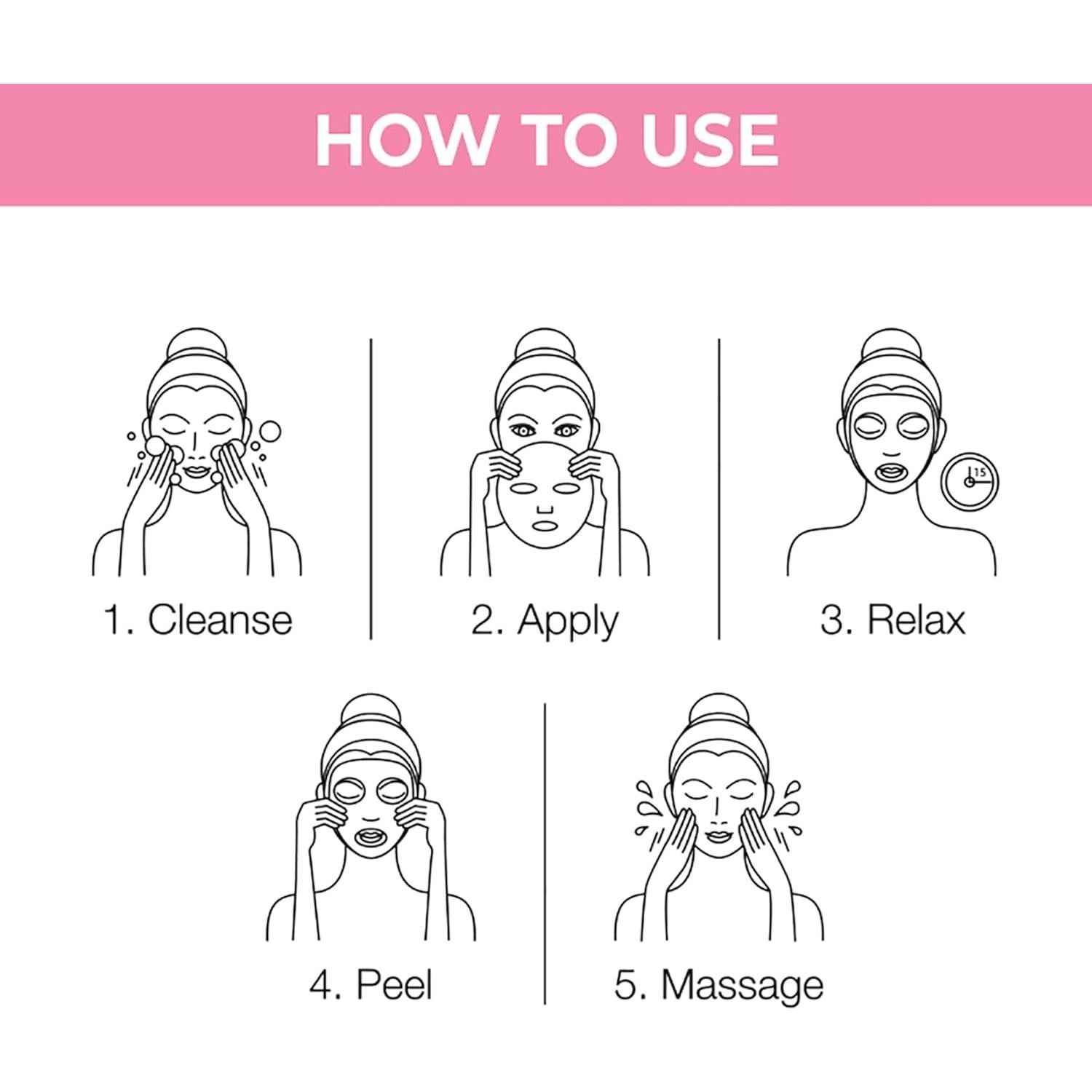 Mascarilla Facial Hidratante Nykaa Naturals Arroz Camelia 19g