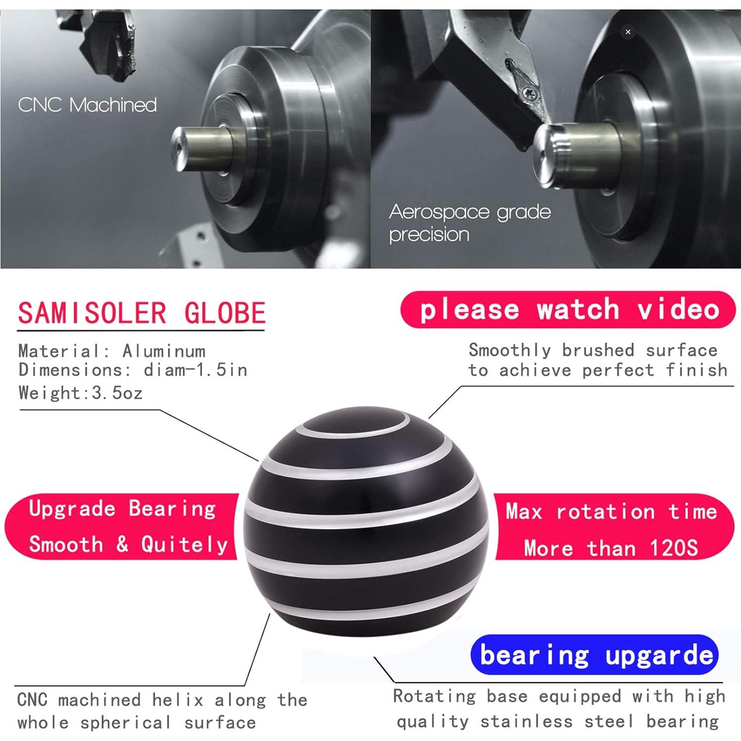 Juguete Cinético Samisolera 3,79 cm Alivio Estrés